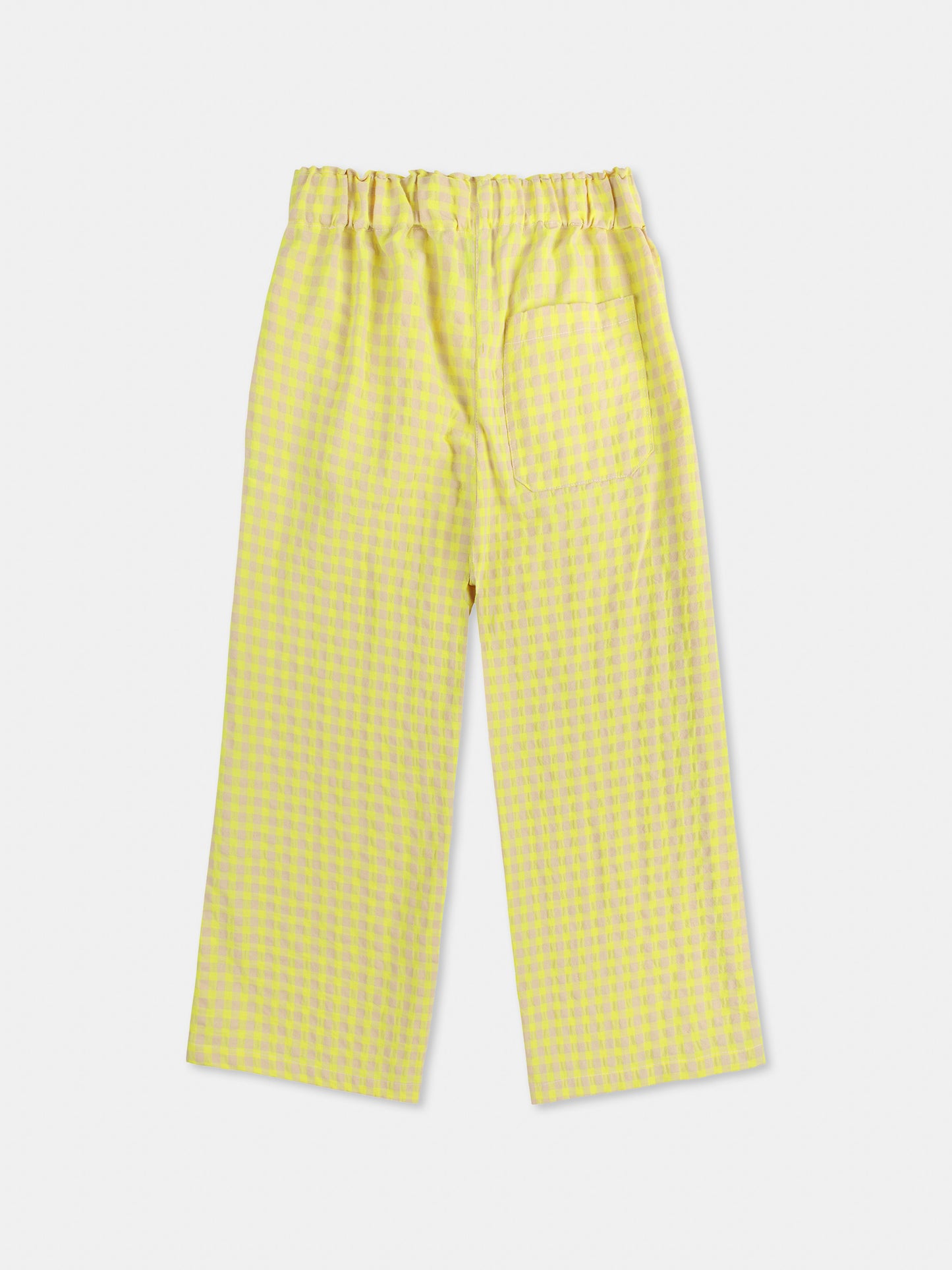 Pantaloni gialli per bambini con logo,Bobo Choses,B125AC082