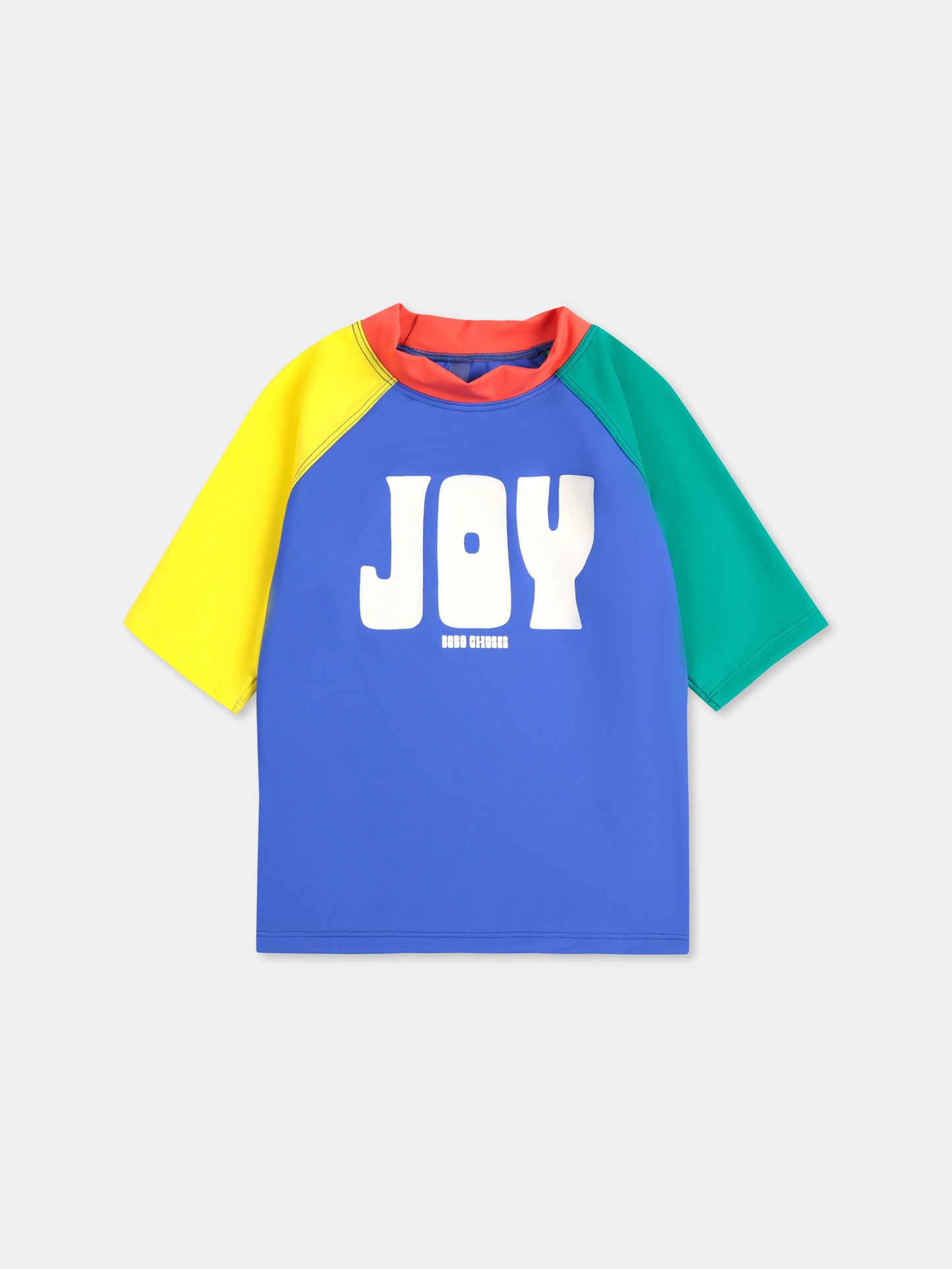 T-shirt Anti UV multicolor per bambino con scritta,Bobo Choses,B125AC112