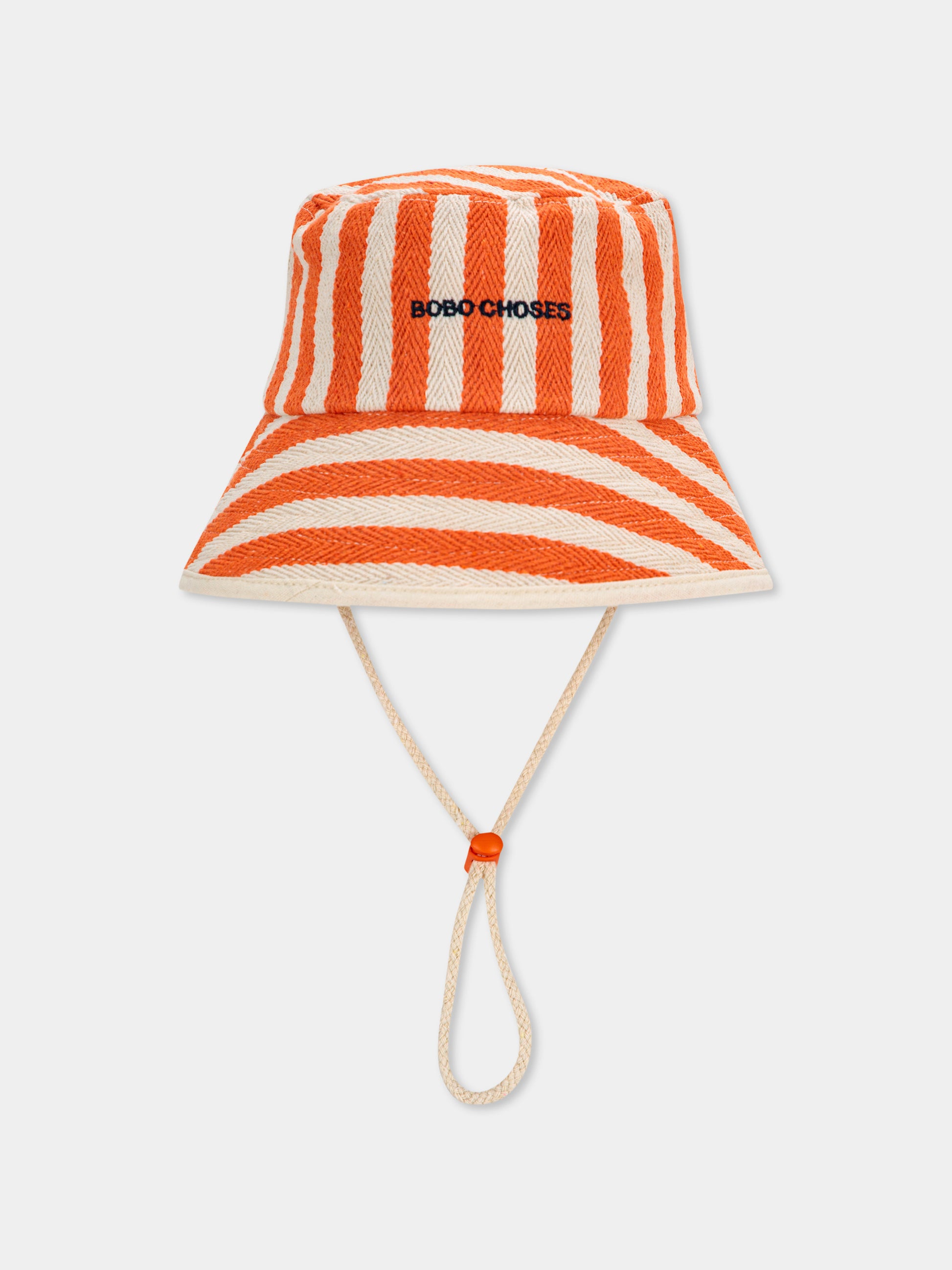 Cloche arancione per bambini con logo,Bobo Choses,B125AI019