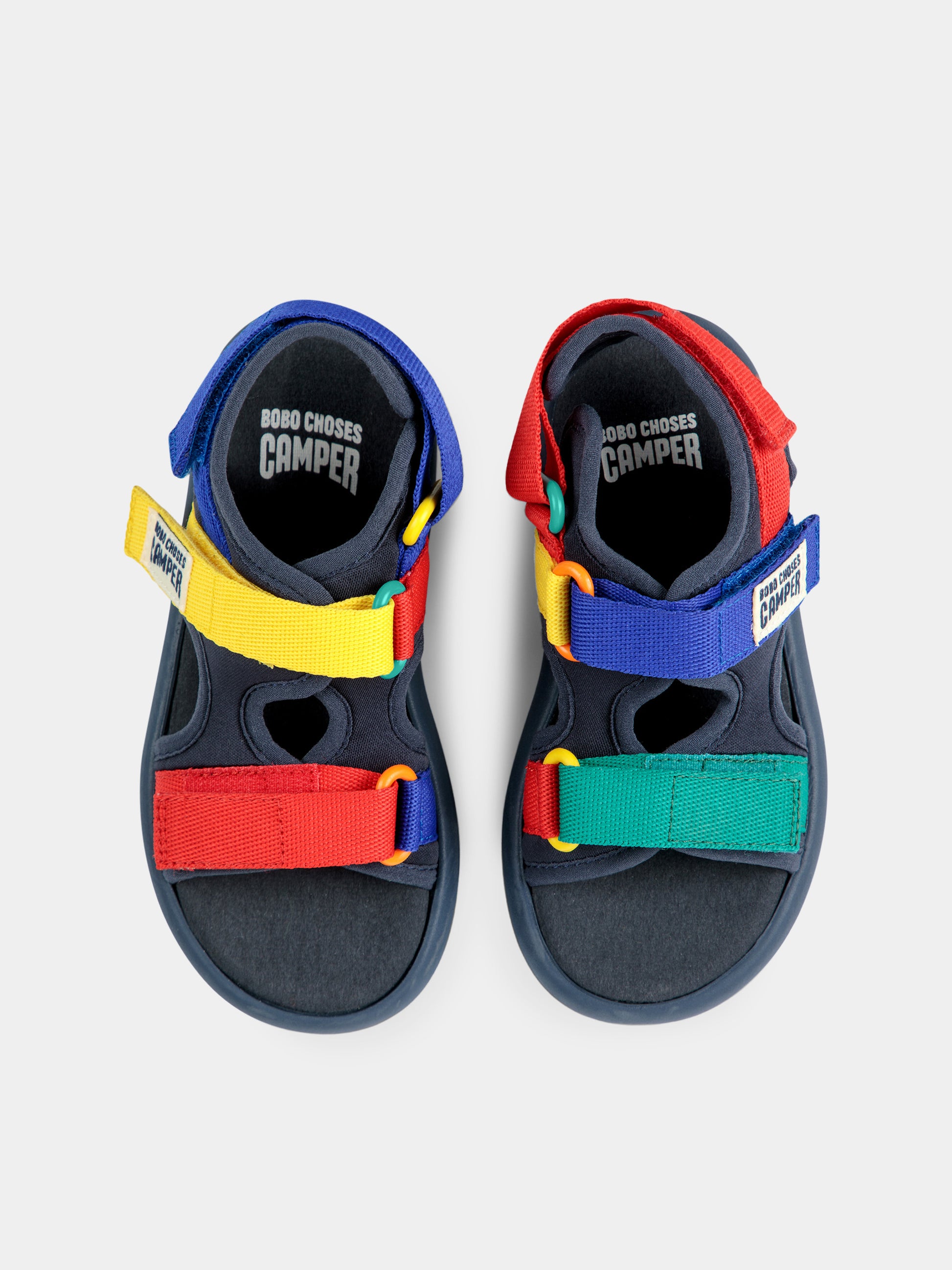 Sandali blu per bambini con logo,Bobo Choses,B125AI046