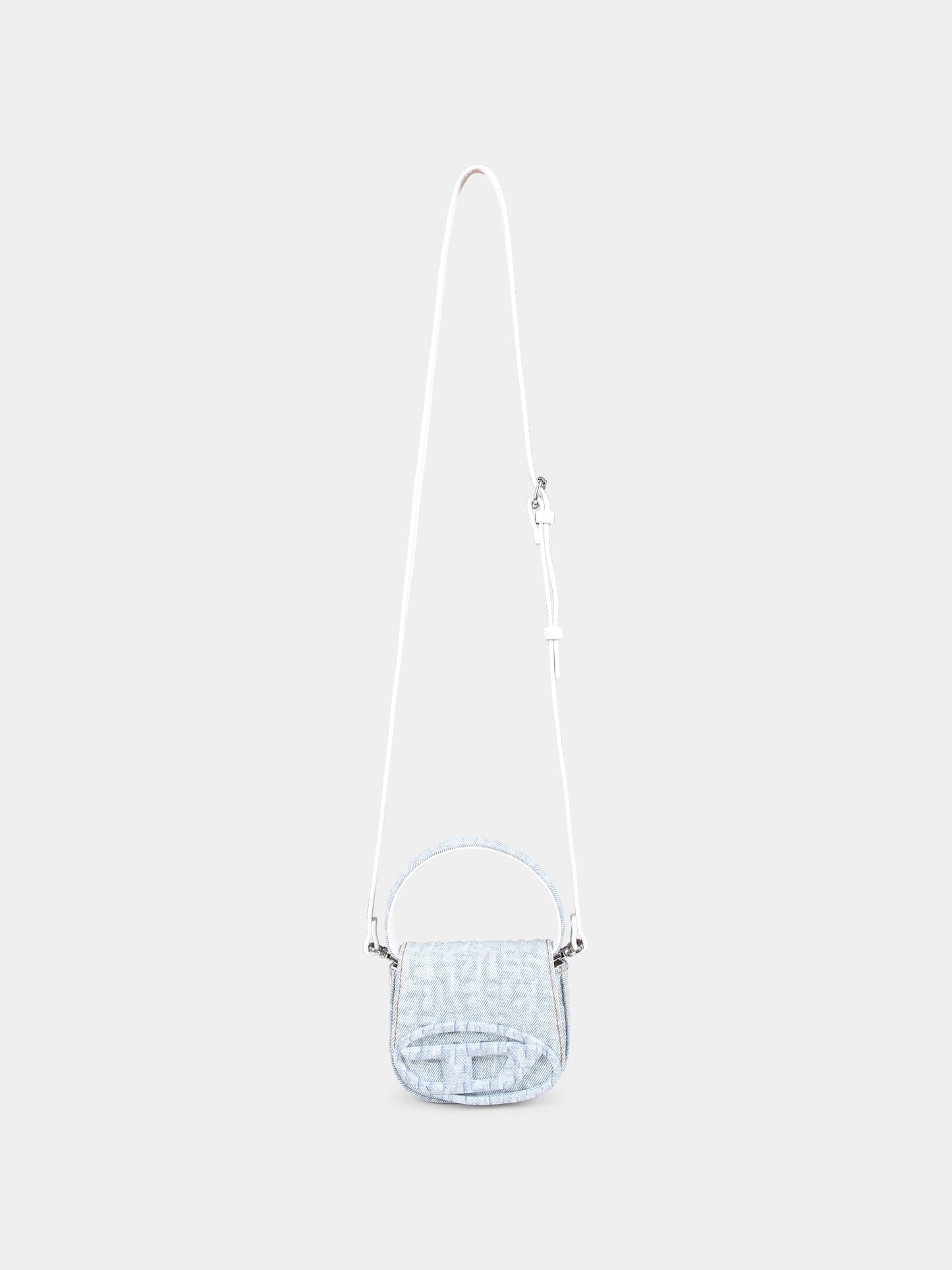 Borsa blu per bambina con logo,Diesel,J01572 P5142 H0918