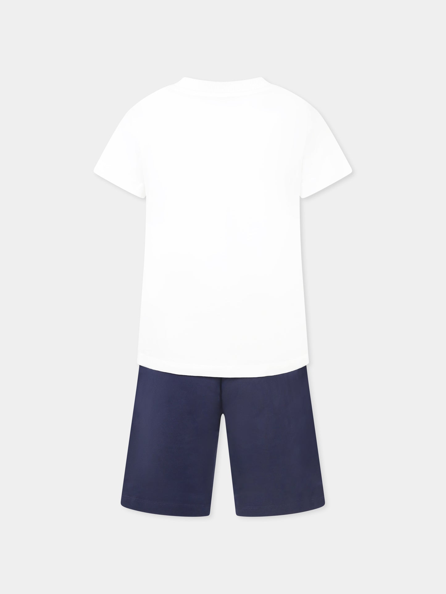 Completo multicolor per bambino con Teddy Bear,Moschino Kids,HUG00S LCA19 84017