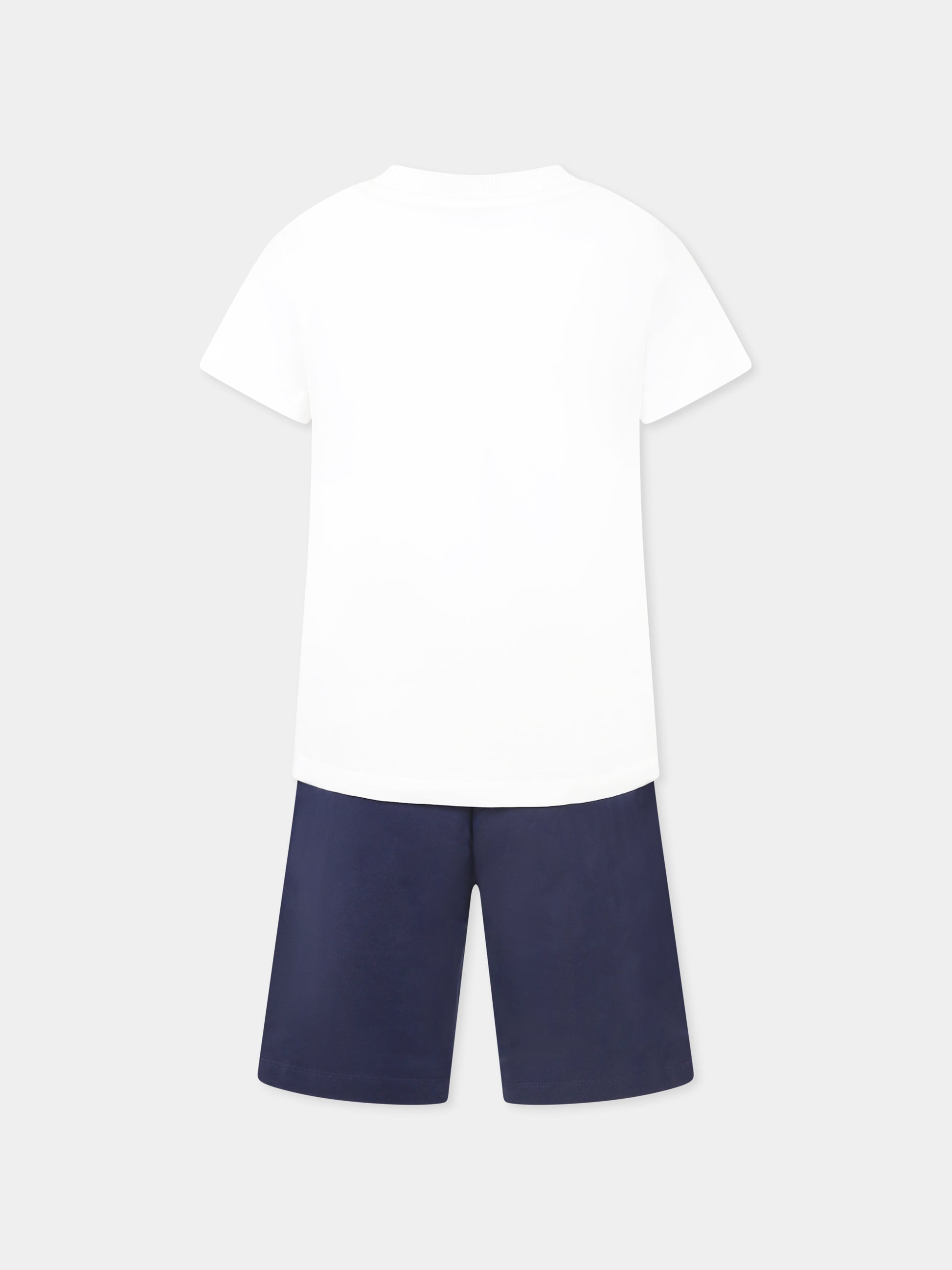 Completo multicolor per bambino con Teddy Bear,Moschino Kids,HUG00S LCA19 84017