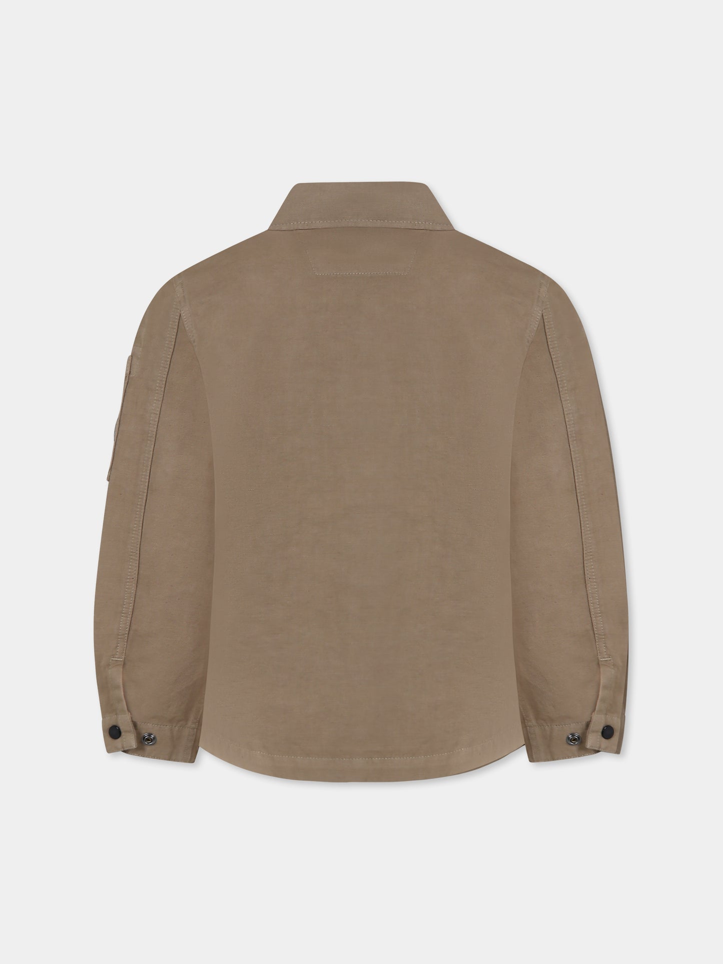 Giubbotto beige per bambino,C. P. Company,CUA001 LZC01 20262