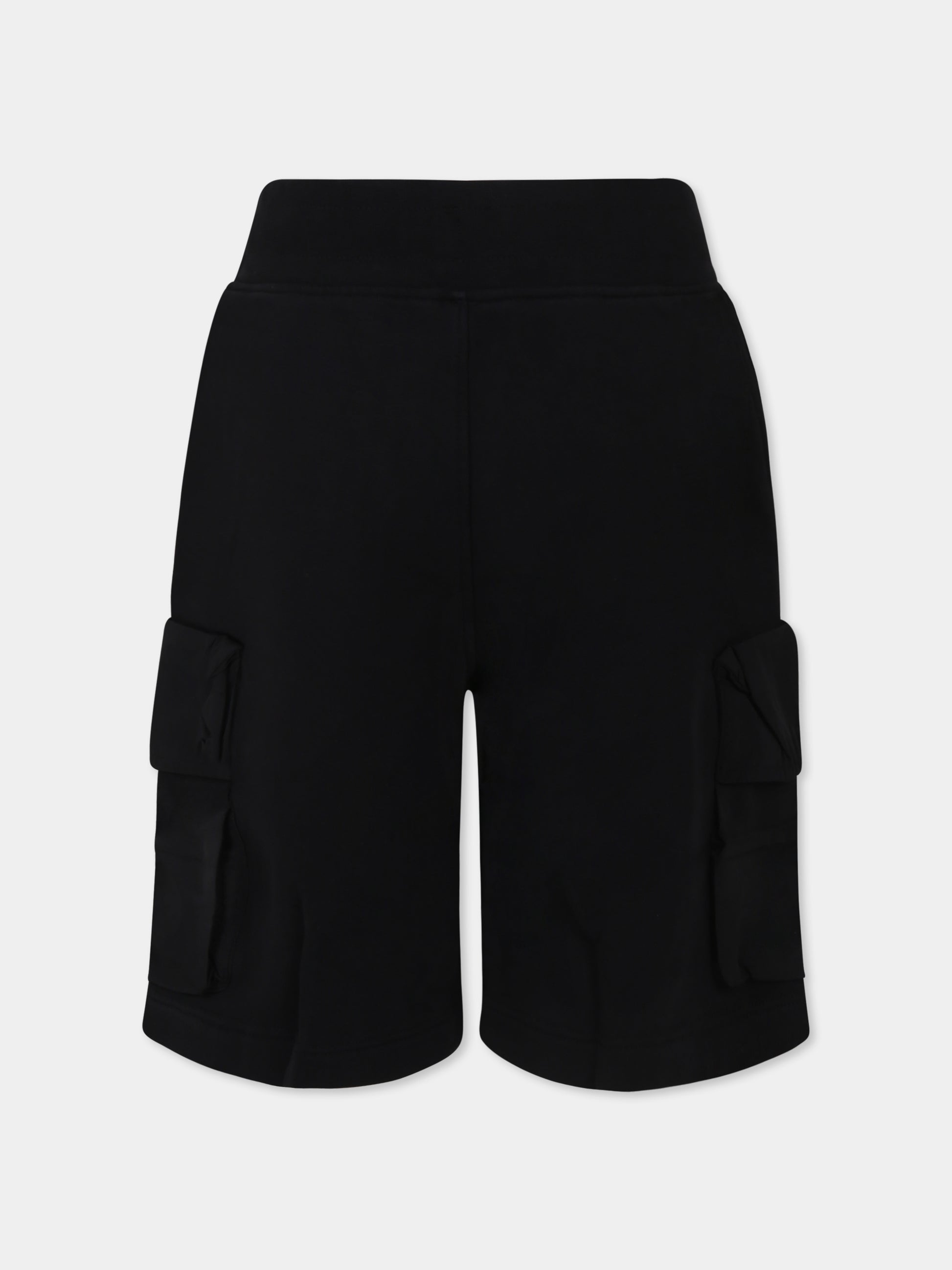 Shorts neri per bambino,C. P. Company,CUQ00E LCA69 60100