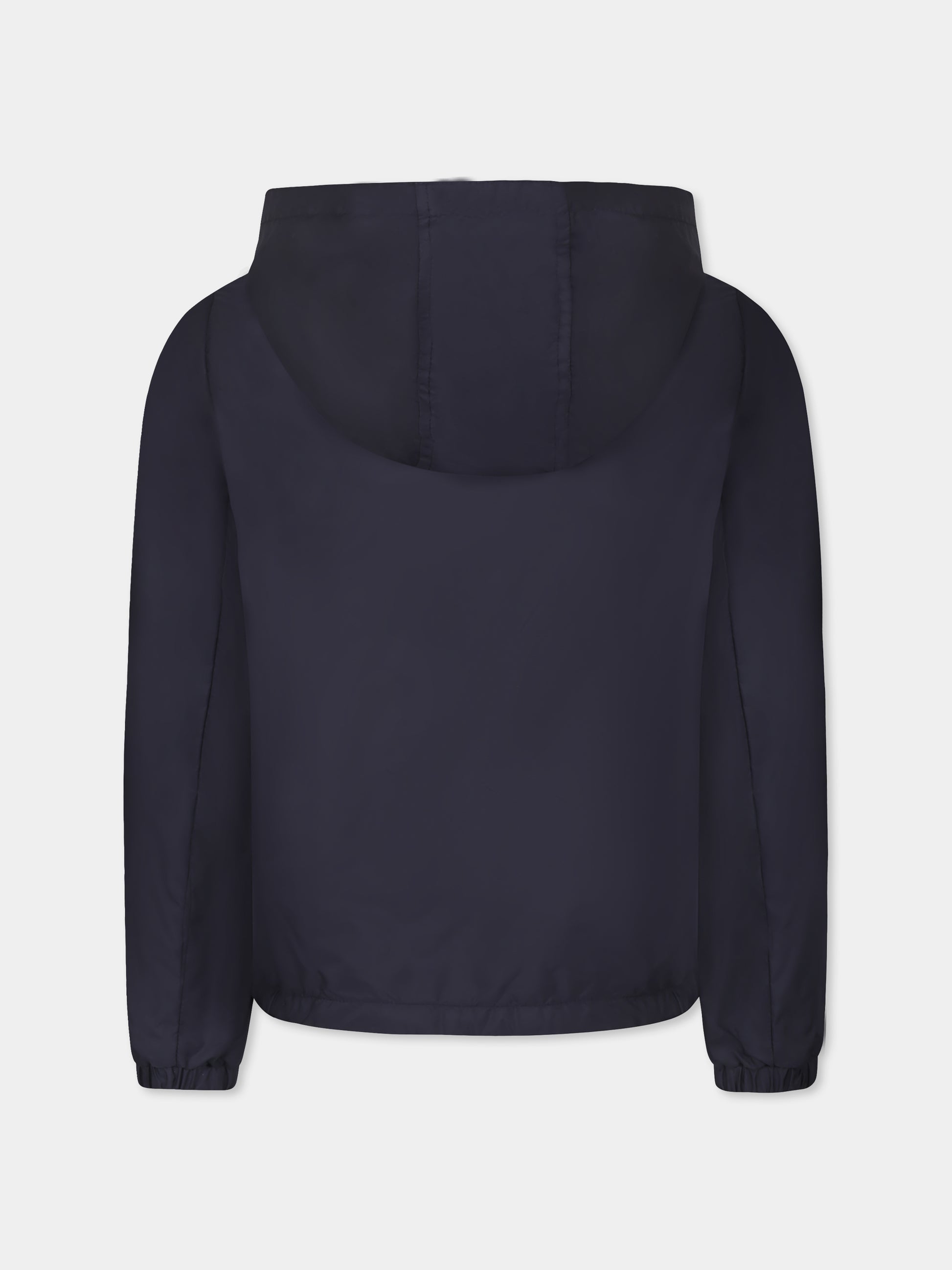 Giacca a vento New Urville blu per bambino con logo,Moncler Kids,K1954 1A00057 53A5E 742