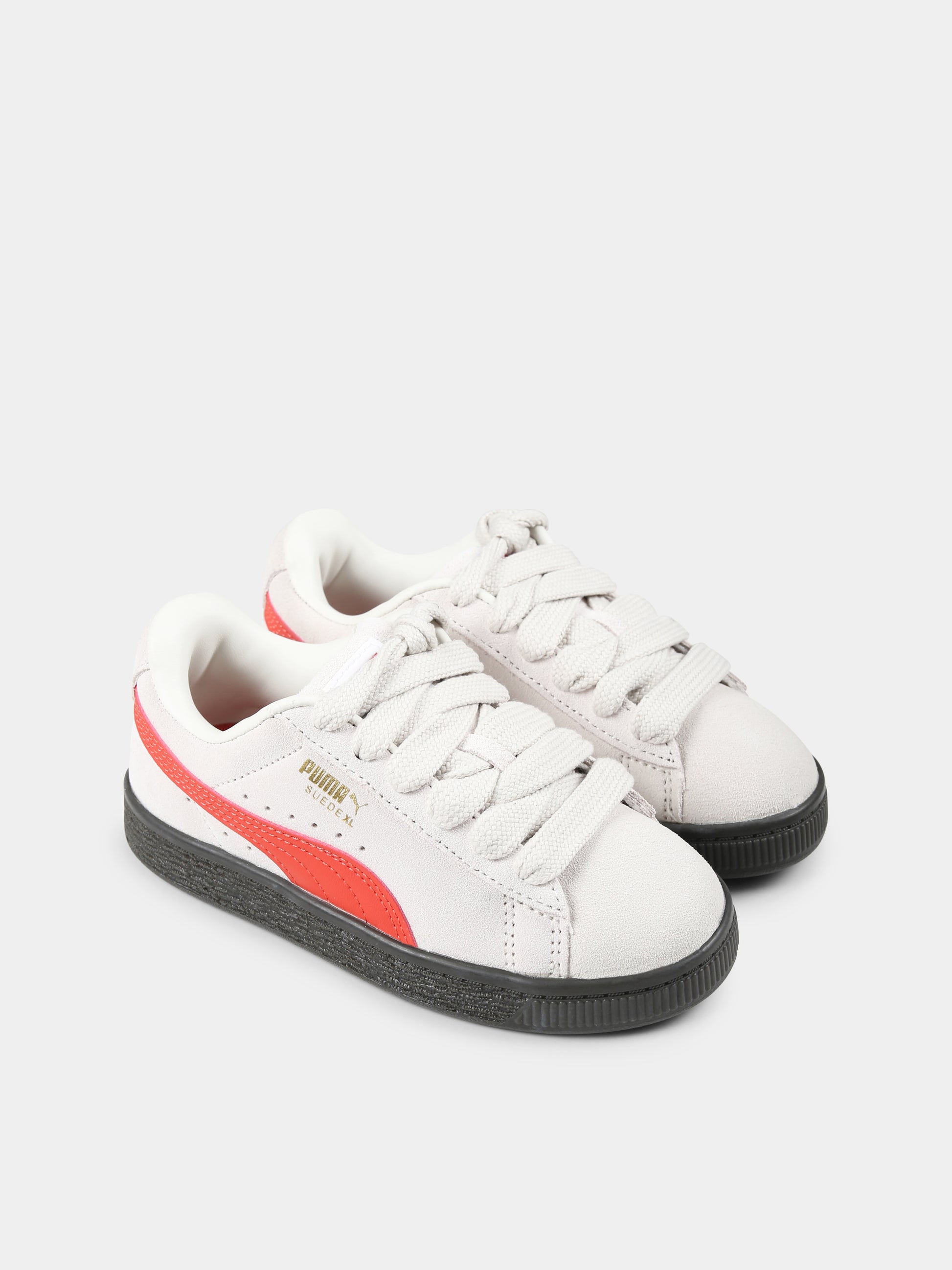 Sneakers Suede XL grigie per bambini,Puma,25S PU396578 396578 28