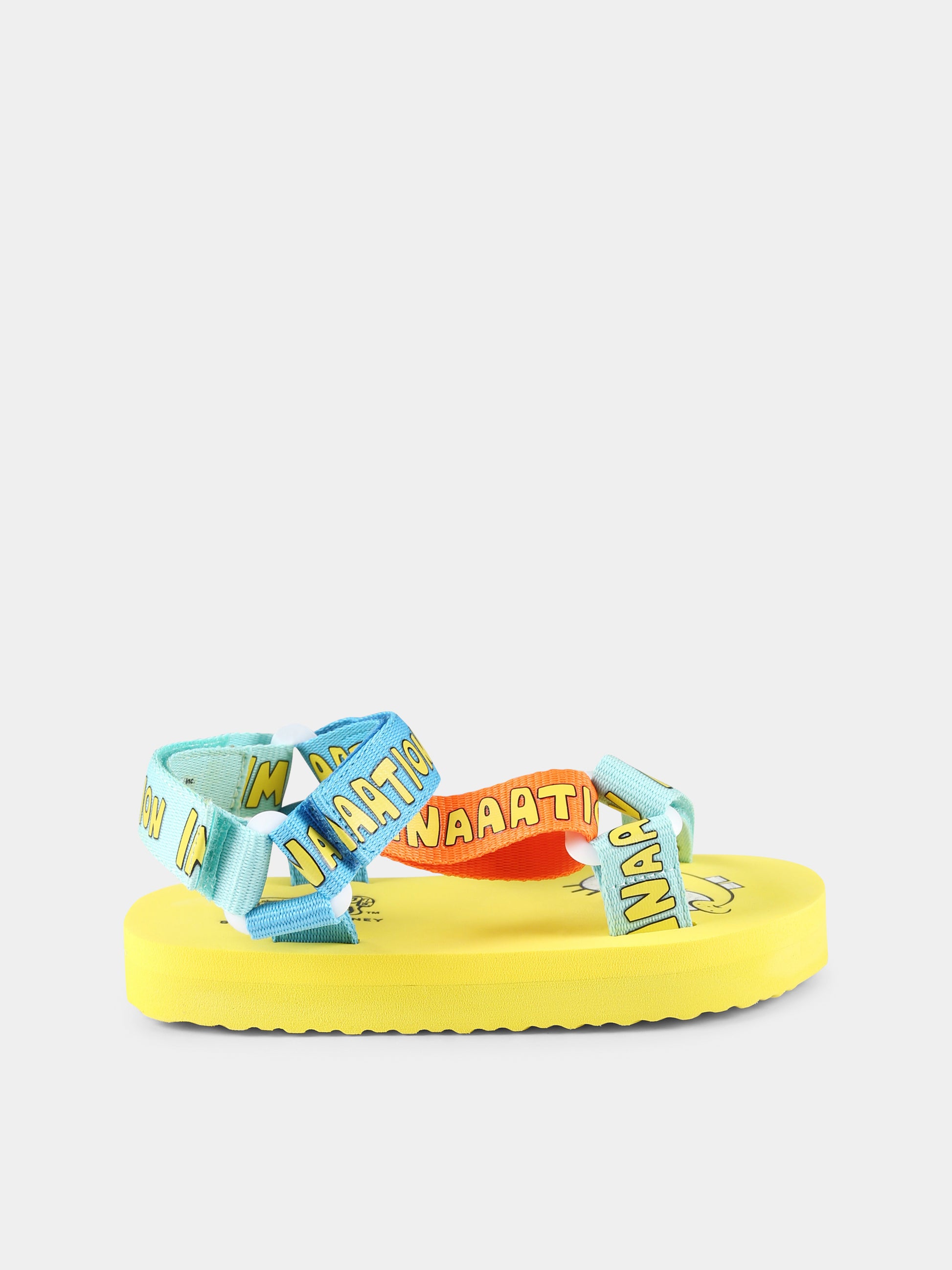 Sandali gialli per bambini con SpongeBob,Stella Mccartney Kids,TW0C66 Z3008 999