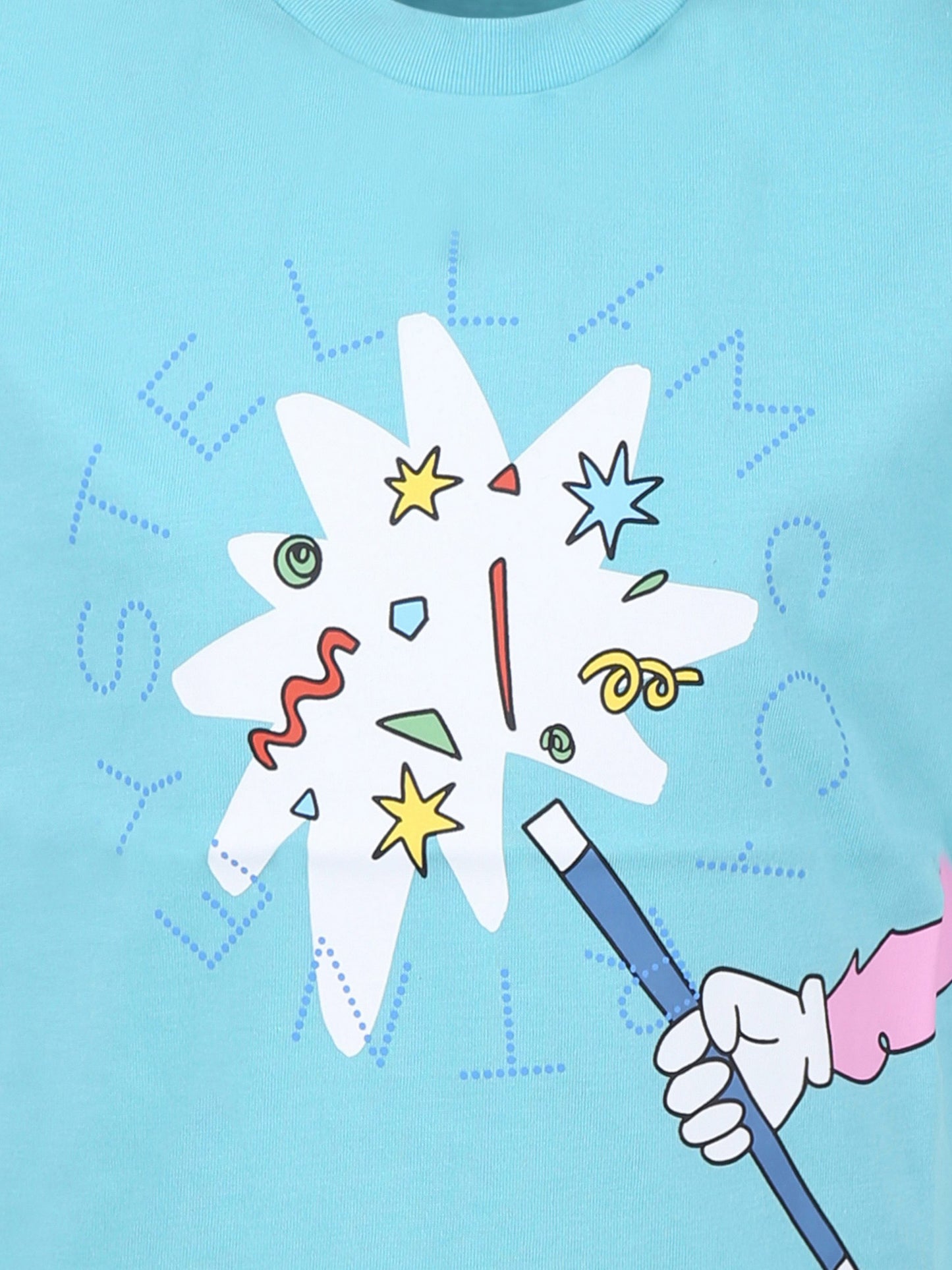 Light blue t-shirt for boy with magic wand