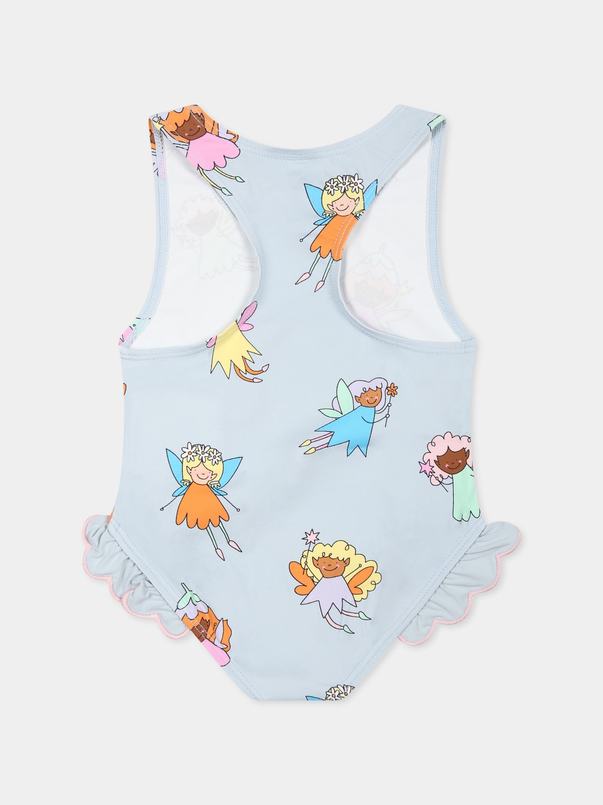 Costume intero per neonata con fate,Stella Mccartney Kids,TWC029 Z2774 652MC