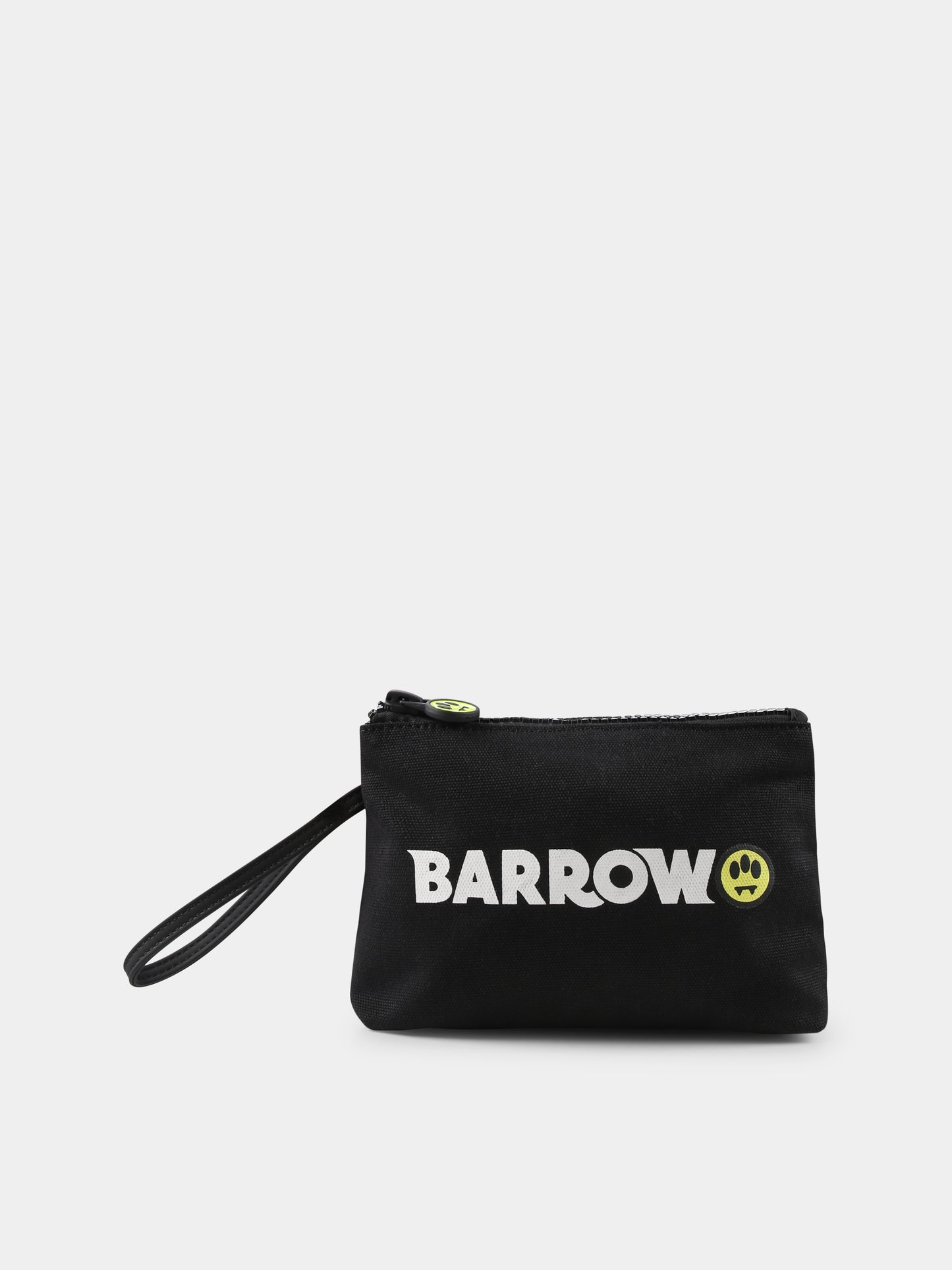 Black clutch for kids with logo