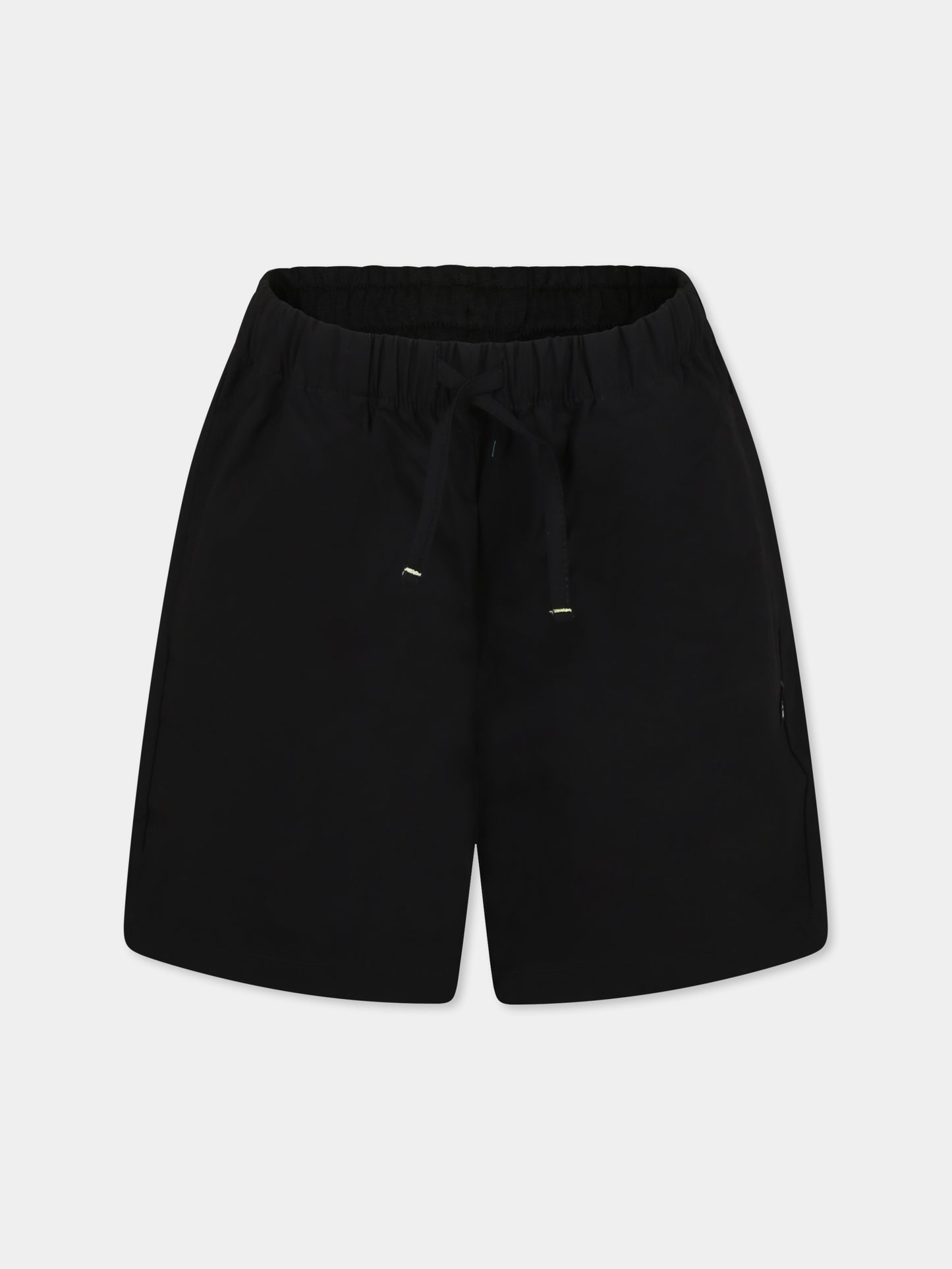 Shorts neri per bambino con logo,Msgm Kids,S5MSJBBE013 110