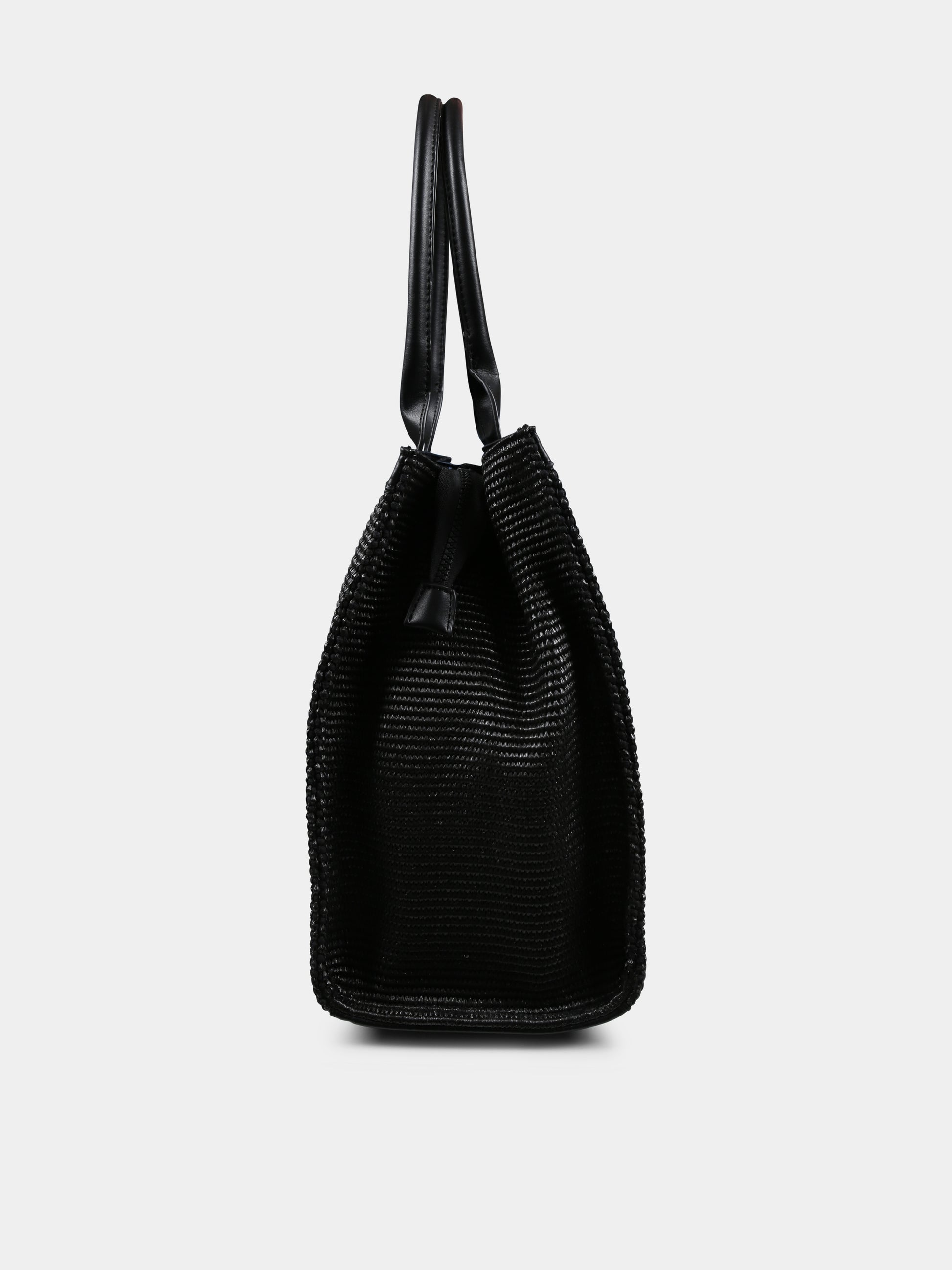 Borsa nera per bambina con logo,Msgm Kids,S5MSJGBA188 110