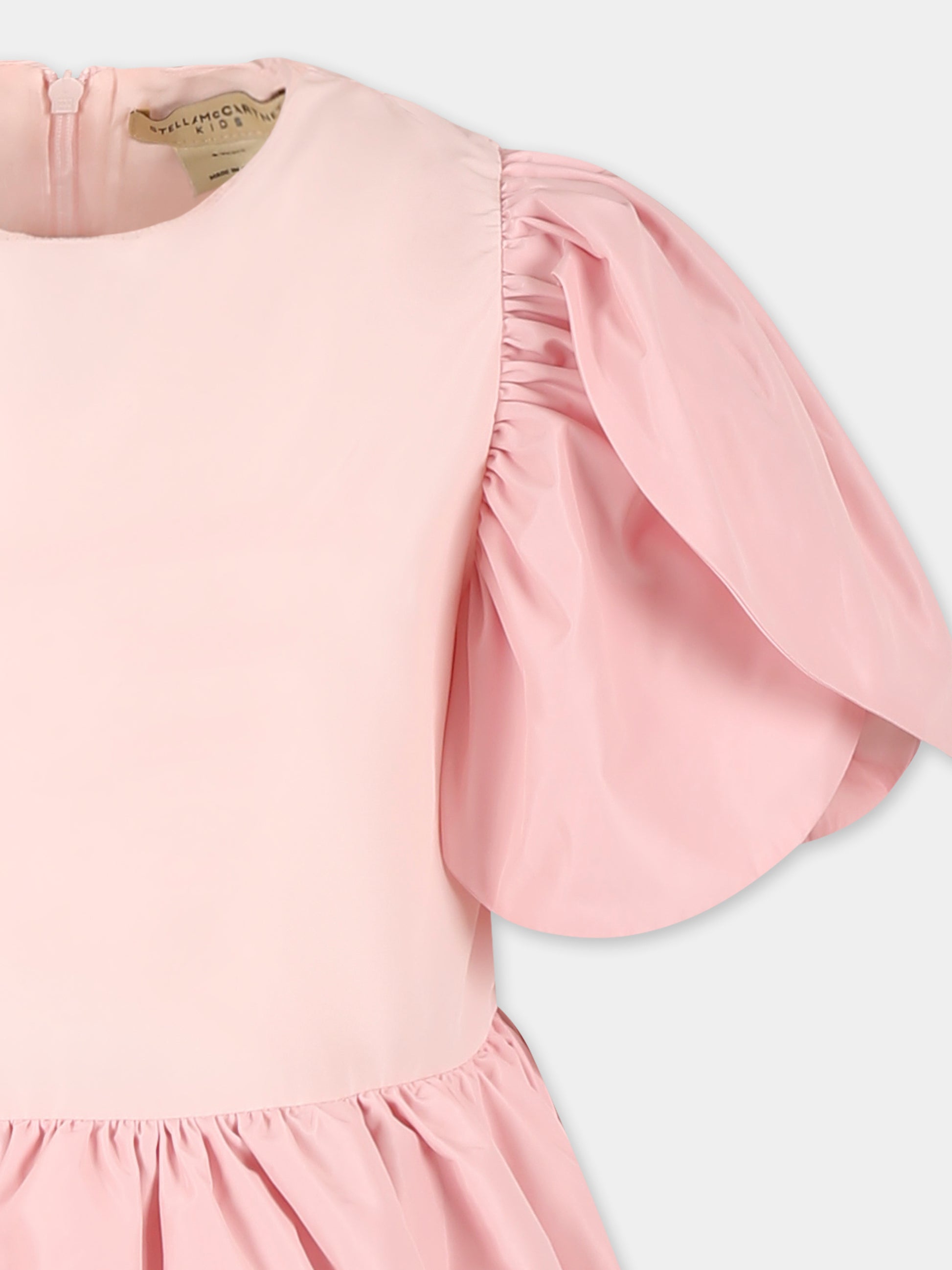 Vestito rosa per bambina,Stella Mccartney Kids,TW1E71 Z2992 500