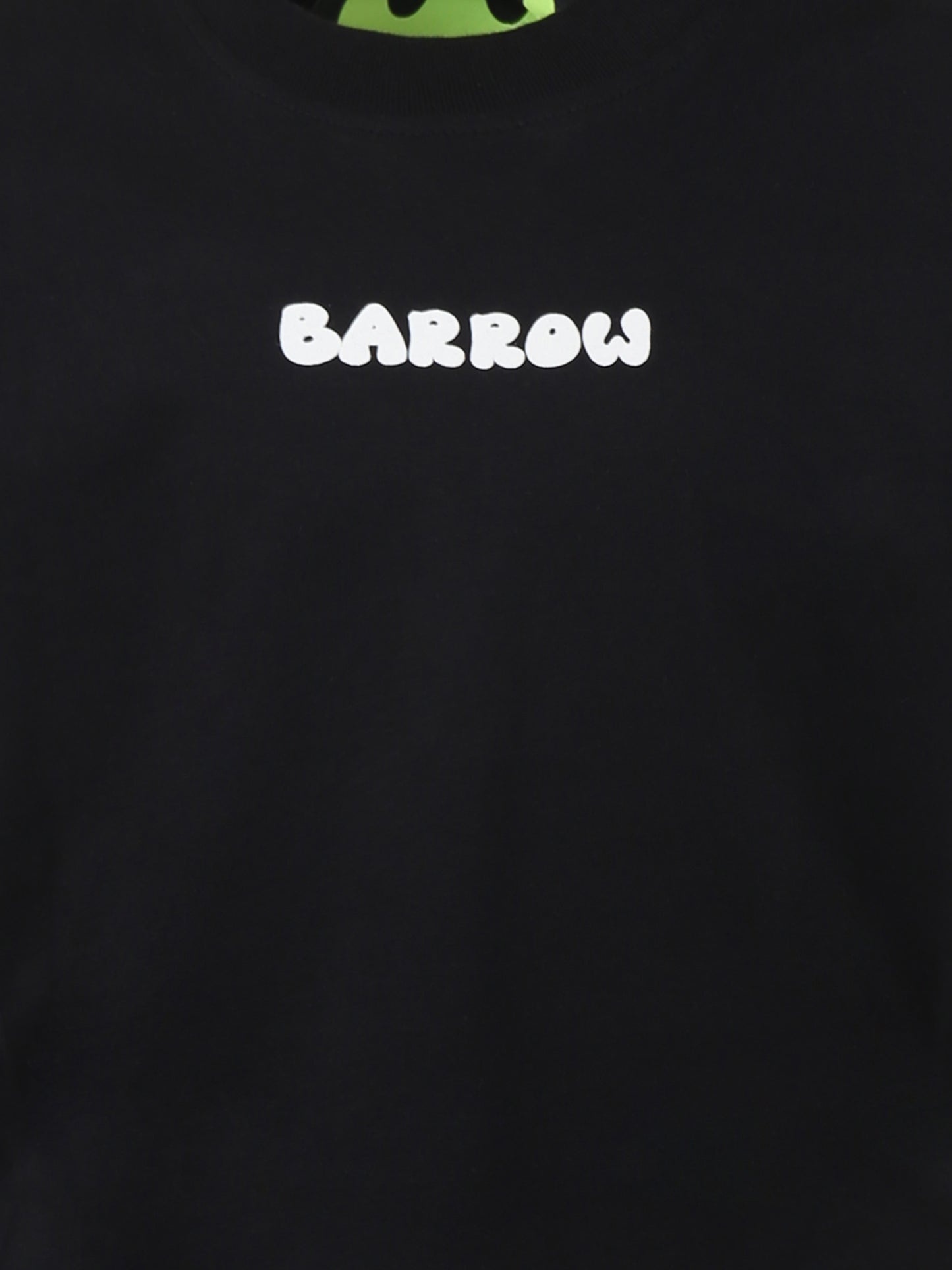 Black t-shirt for kids with logo