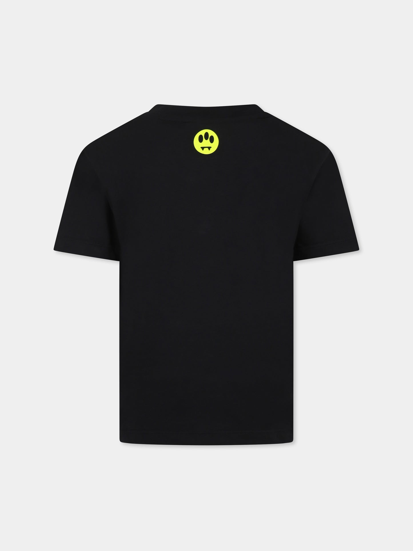 Black t-shirt for kids with logo