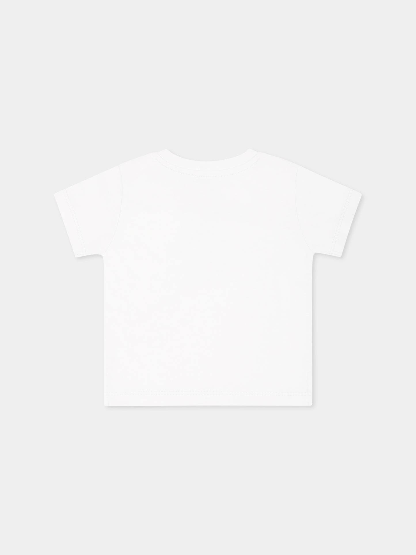 White t-shirt for baby boy Pegasus