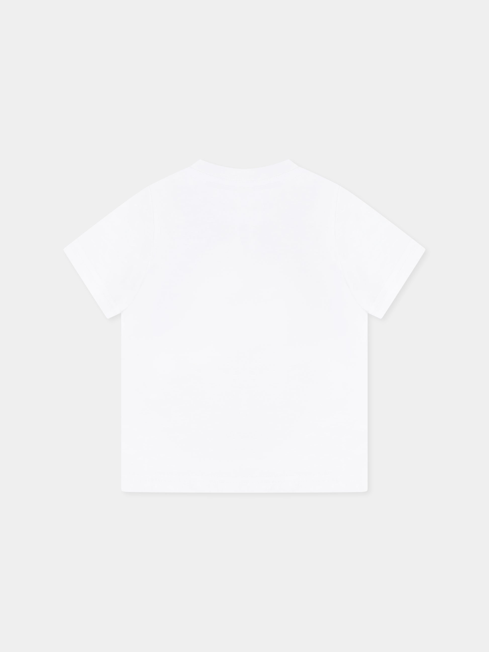 T-shirt bianca per neonato con logo,Dsquared2,DQ2855 D0ACD D2T1154B DQ100