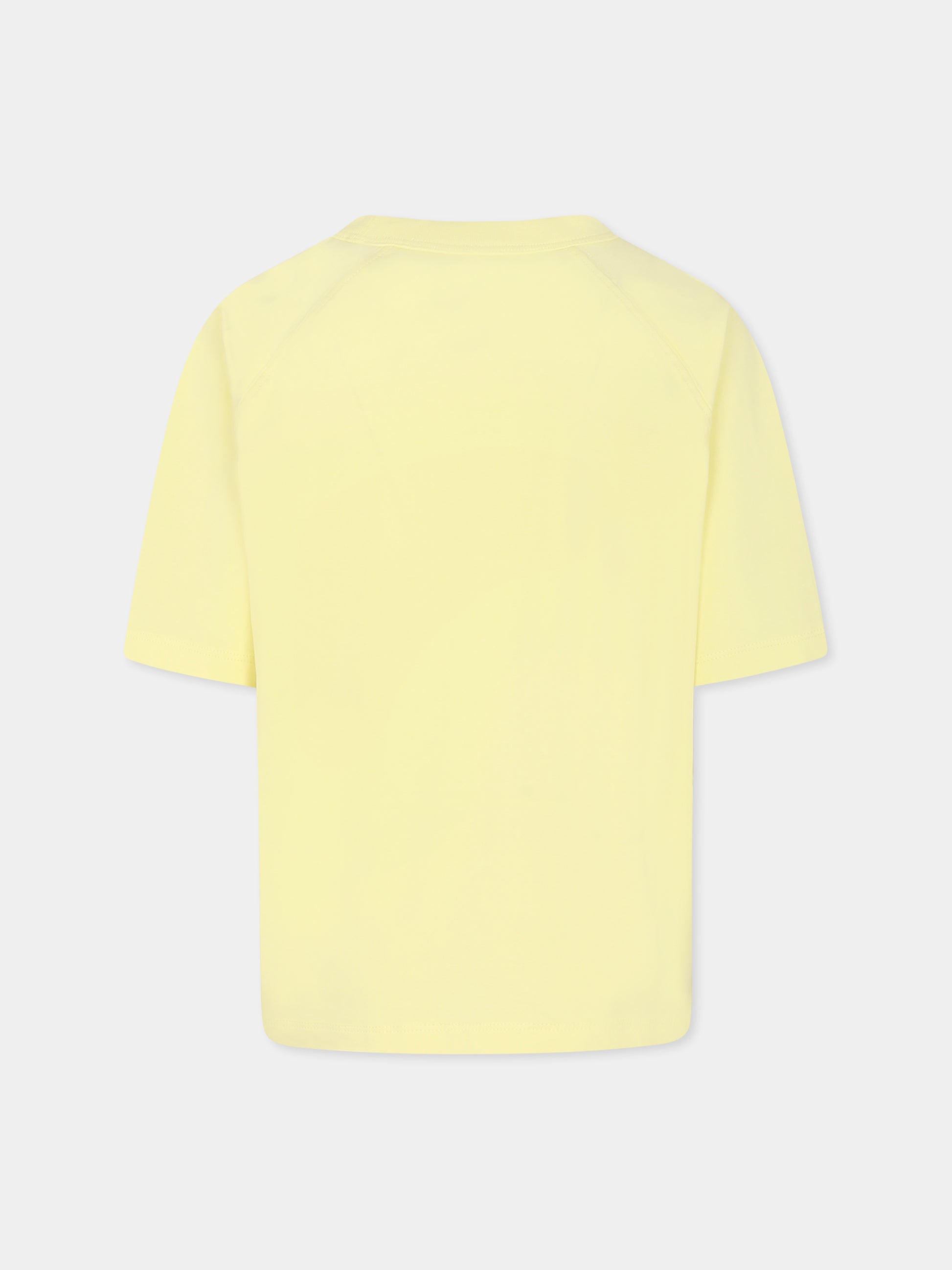 T-shirt gialla per bambino con logo,Calvin Klein Kids,25S CKIB0IB02452J IB0IB02452 ZA6