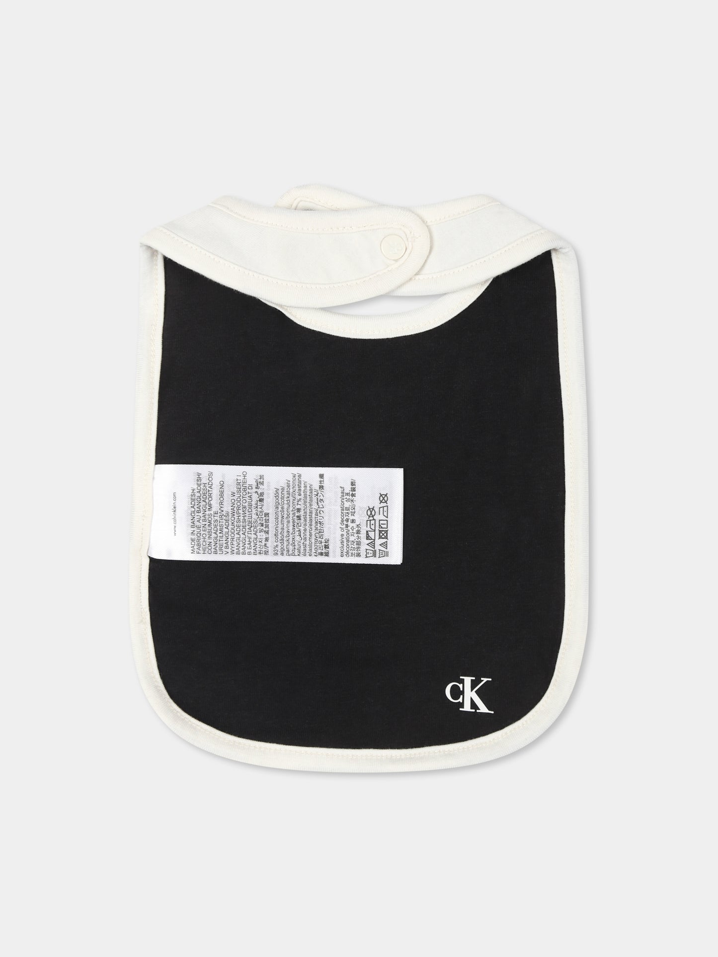 Set body multicolor per neonati con logo,Calvin Klein Kids,25S CKIN0IN00183J IN0IN00183 0GR