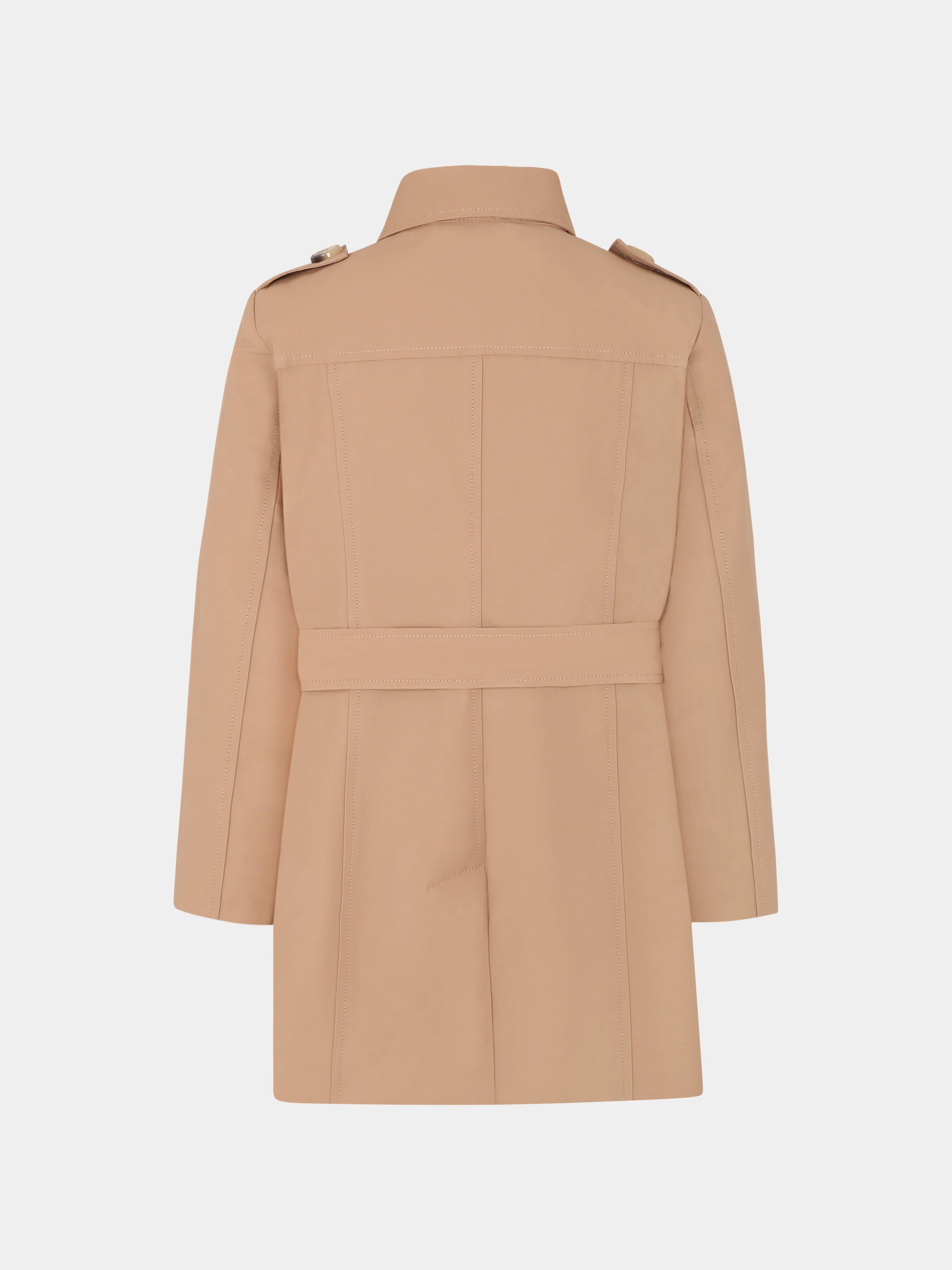 Trench beige per bambina,Max&co,MX0011 MX003 MAXJ3F MX700