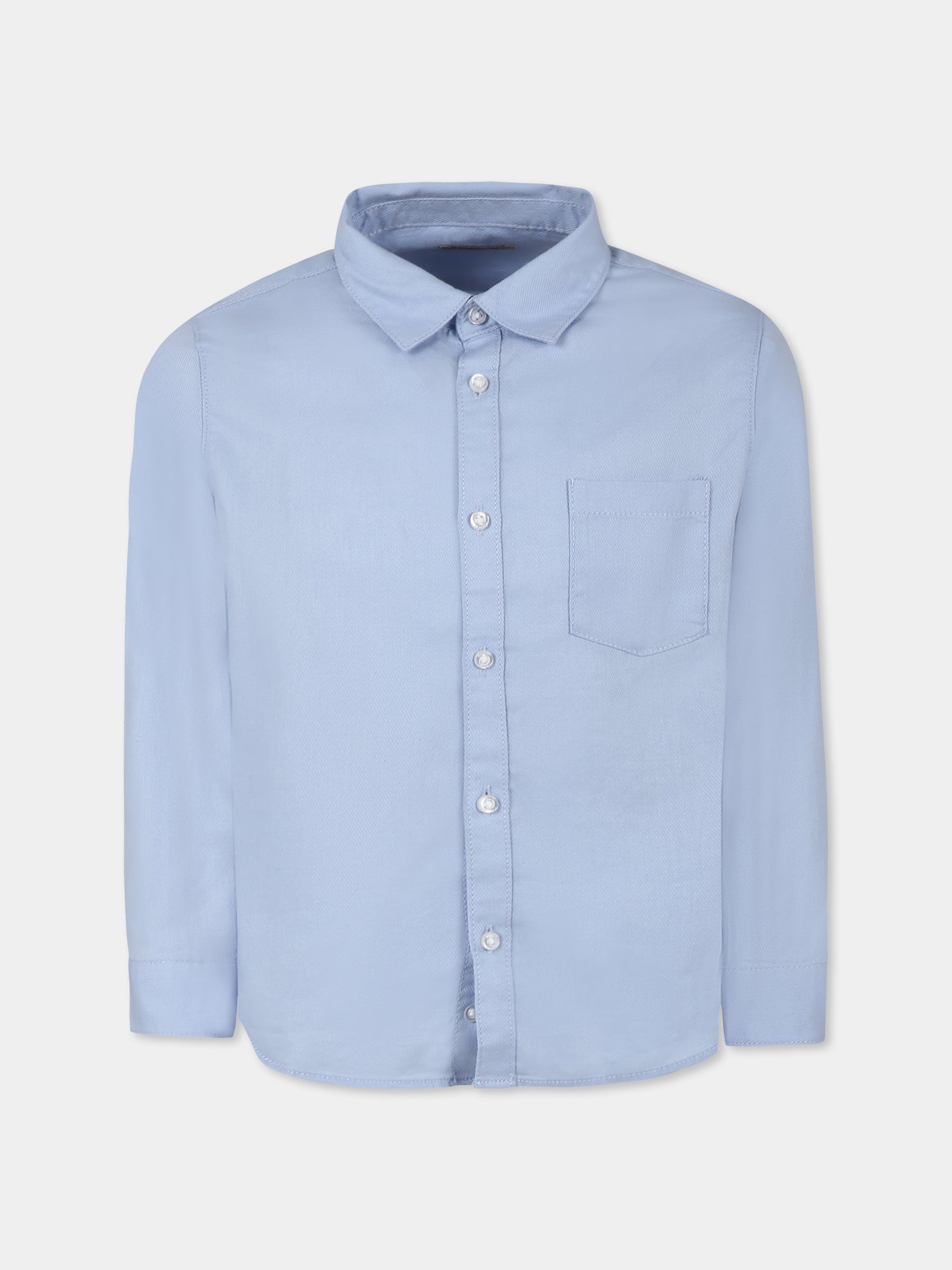 Camicia celeste per bambino,Mayoral,140 035