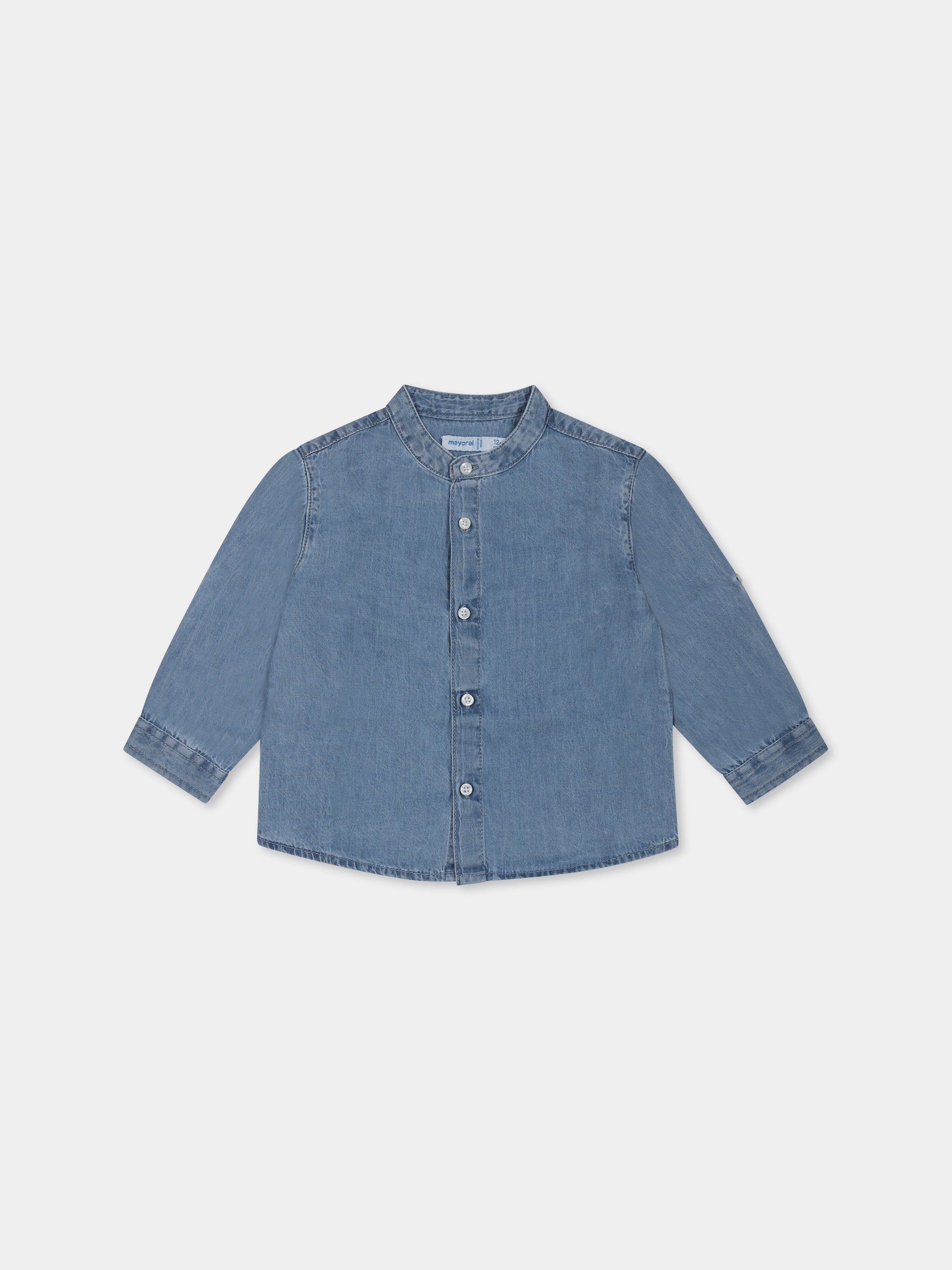 Camicia denim per neonato,Mayoral,1118 010