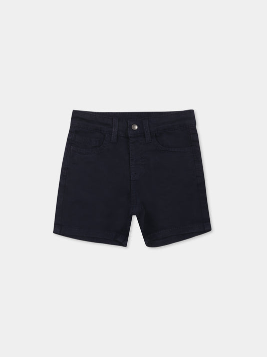 Shorts blu per neonato,Mayoral,206 043