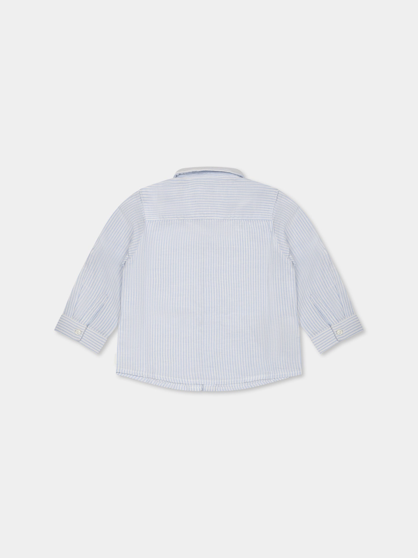 Camicia celeste per neonato,Mayoral,1116 087