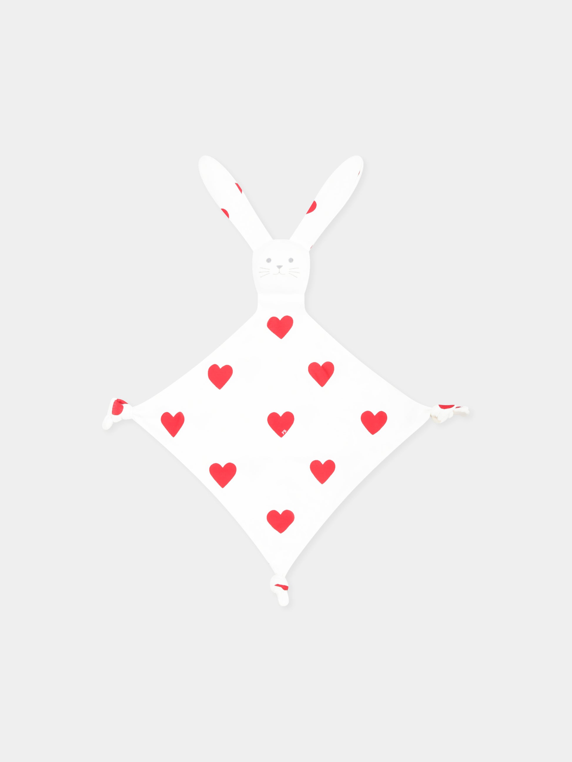 Set body bianco per neonati con cuori,Petit Bateau,A0D5V VARIANTE 1 00