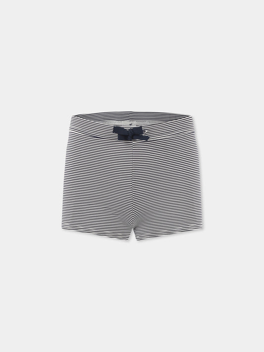 Blue swim shorts for boy
