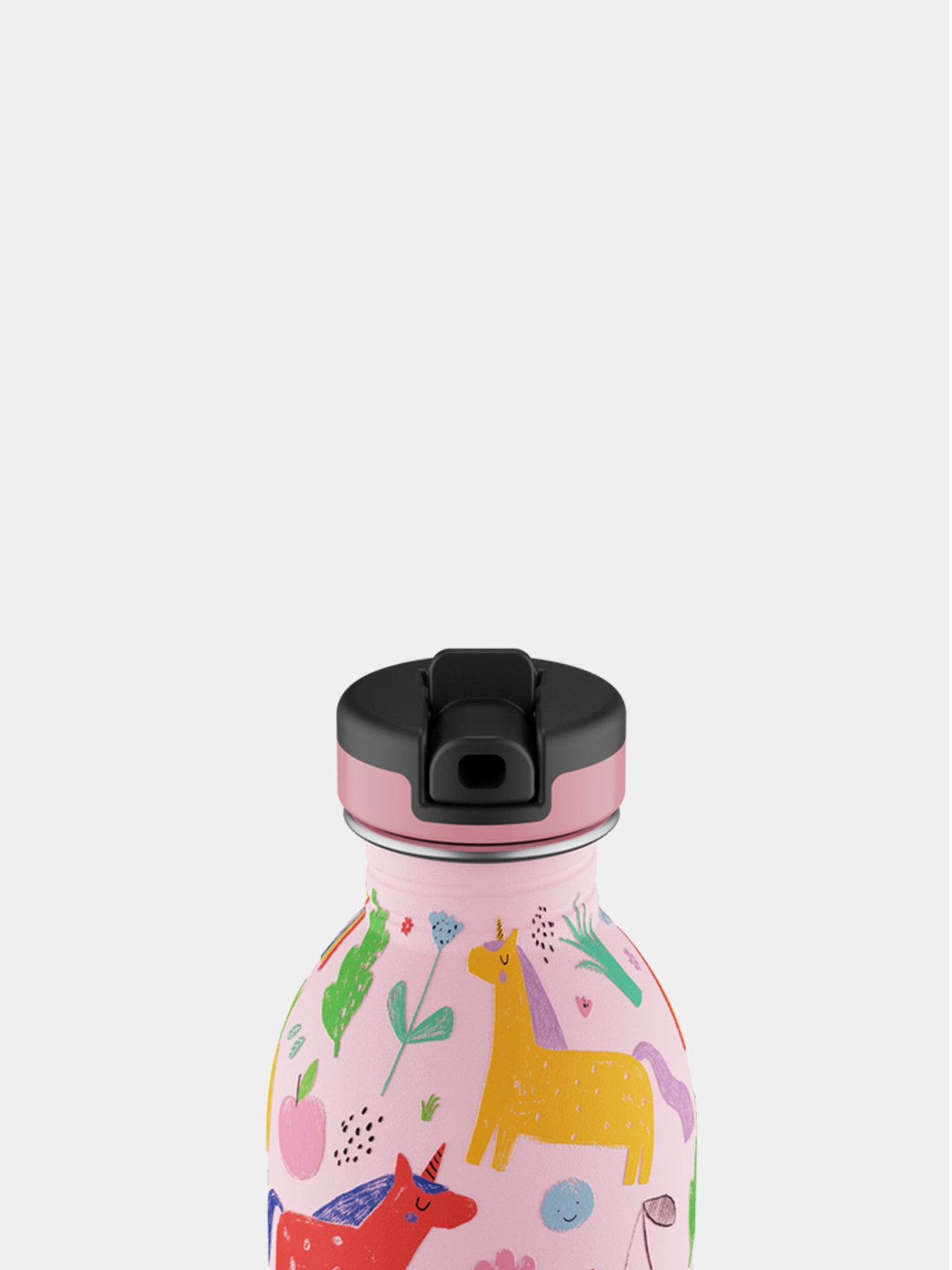 Borraccia rosa Magic Friends 250 ml per bambini,24bottles,001674 URBAN BOTTLE 250 MAGIC FRIENDS