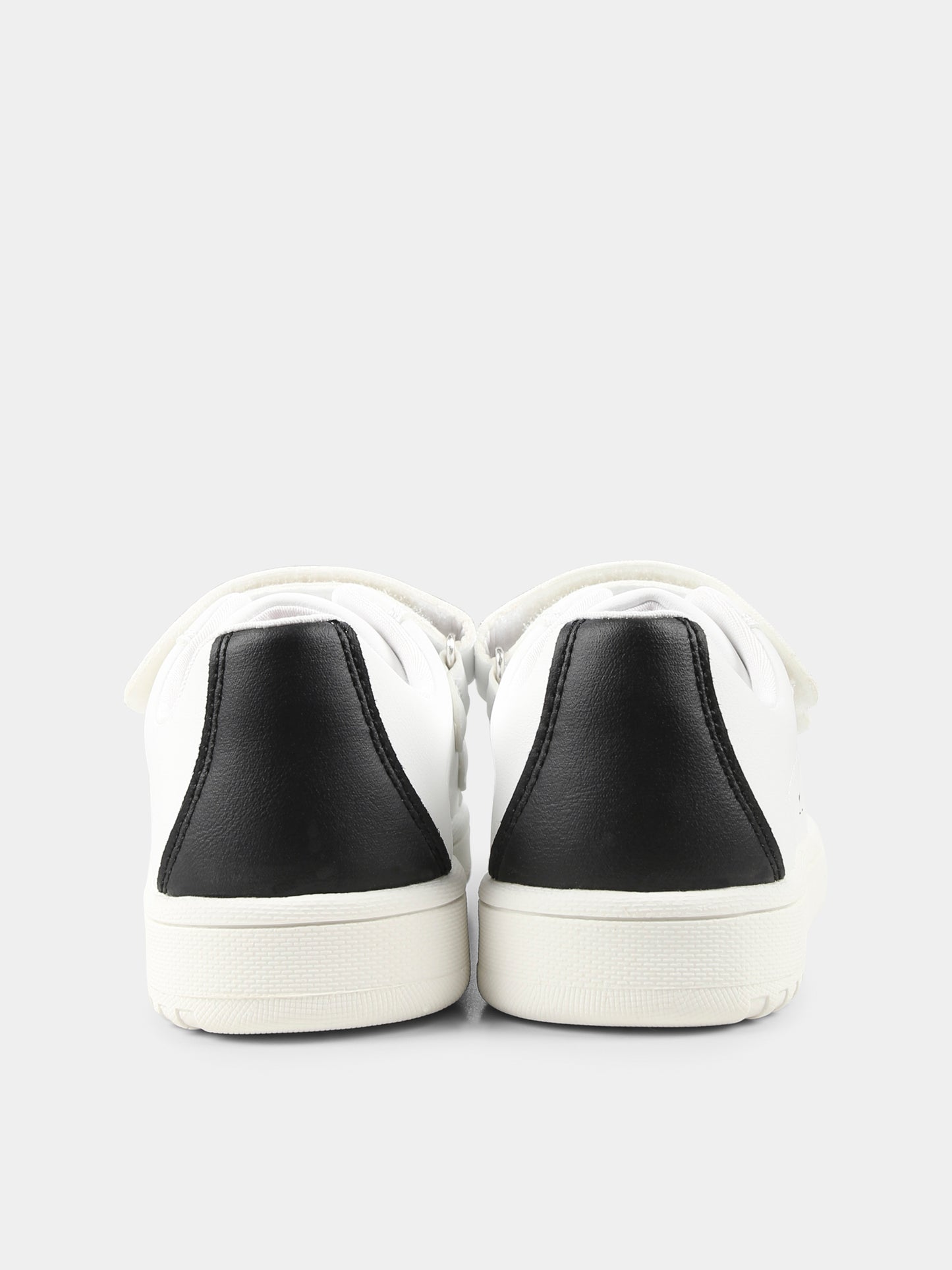 Sneakers bianche per bambini con logo,Calvin Klein Kids,V1X9 82080 1355X002