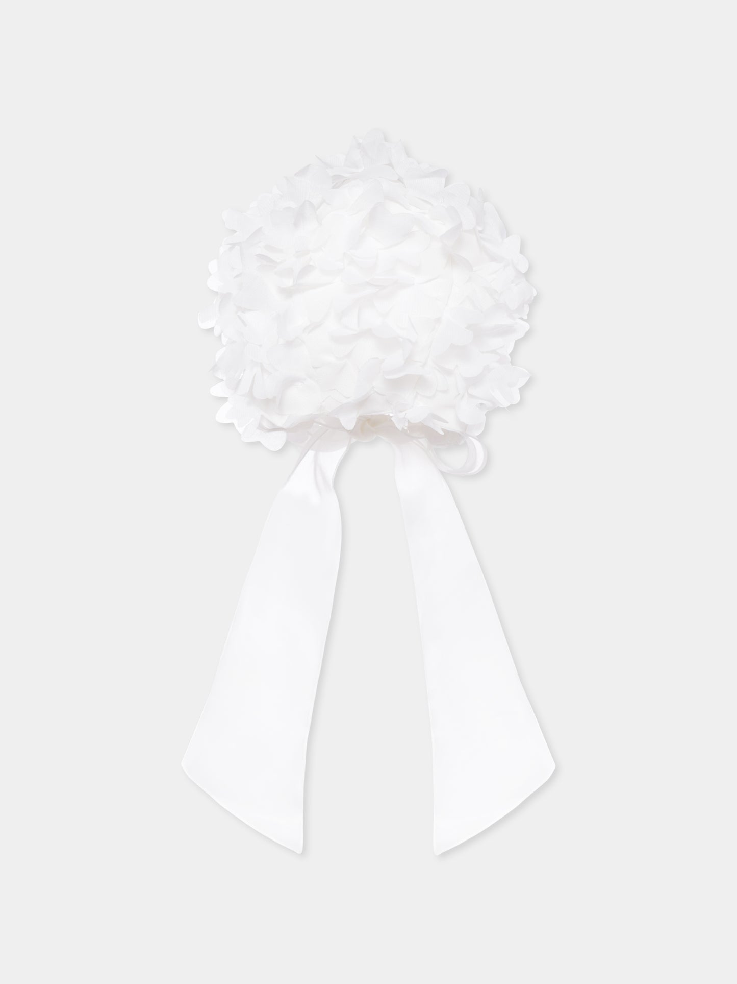 White hat for baby girl