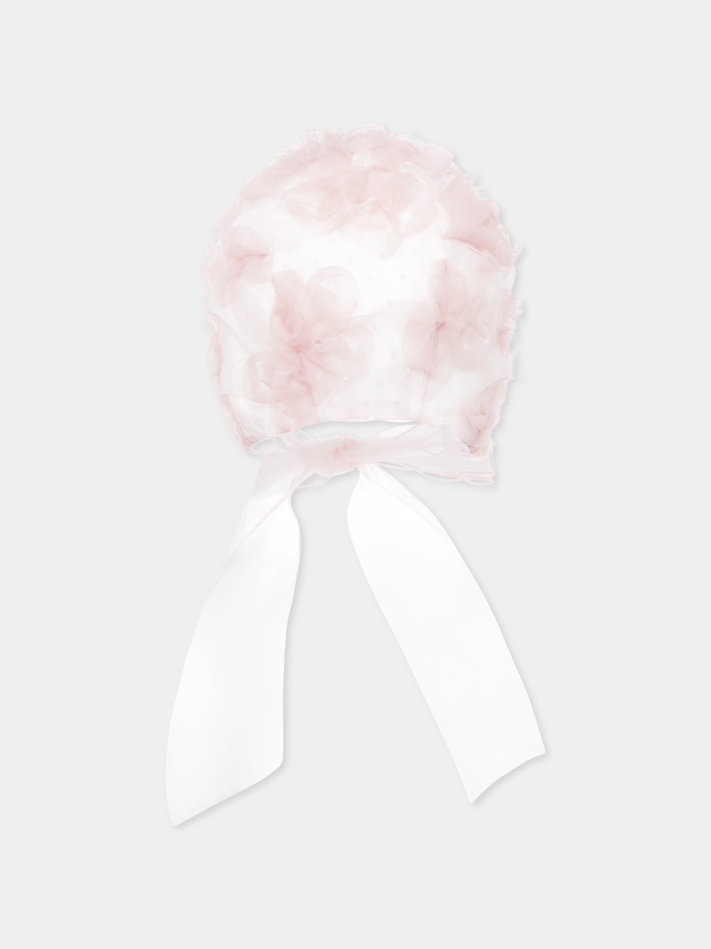 Pink hat for baby girl