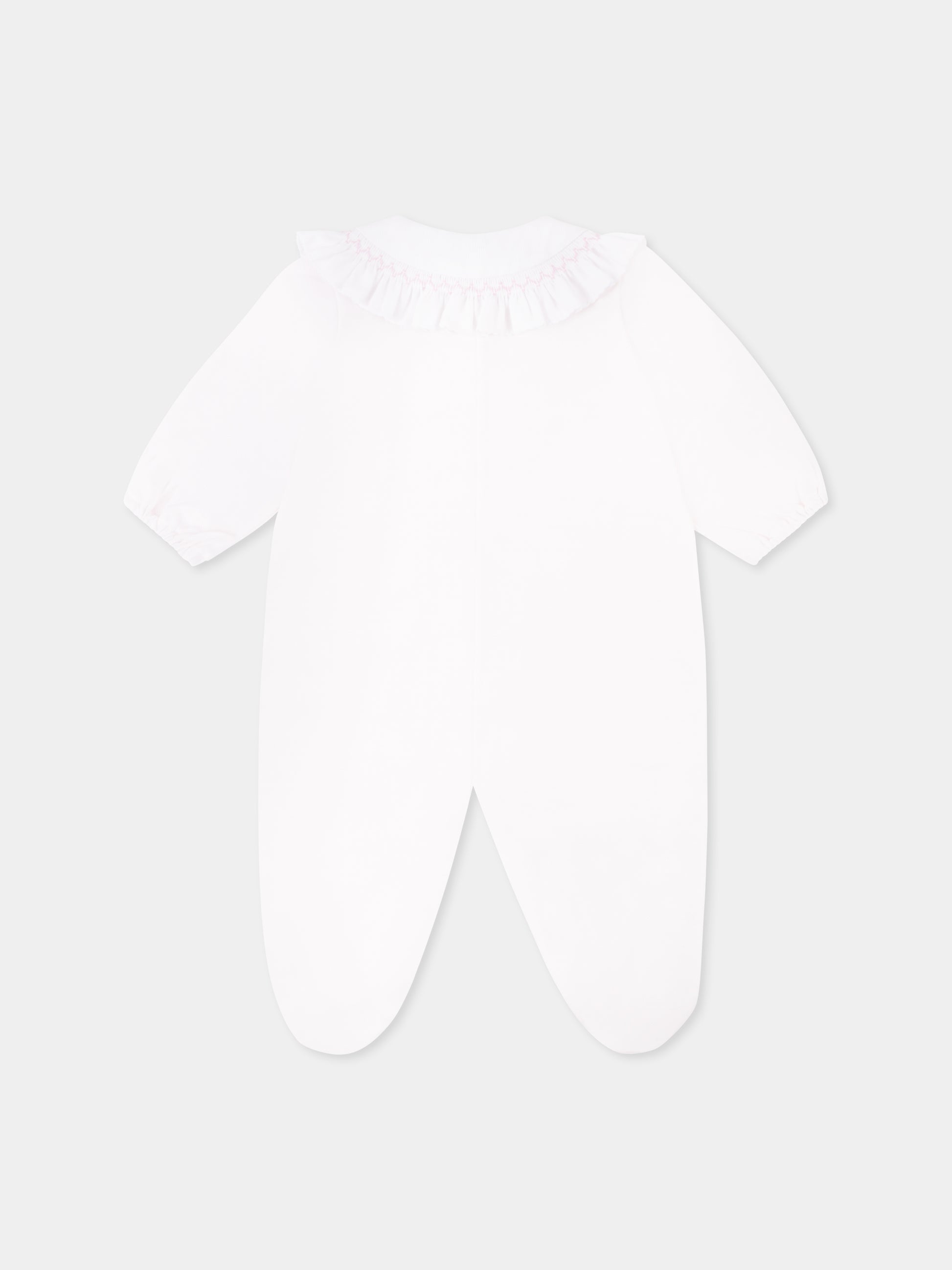 Tutina rosa per neonata,La Stupenderia,TBTT56N03