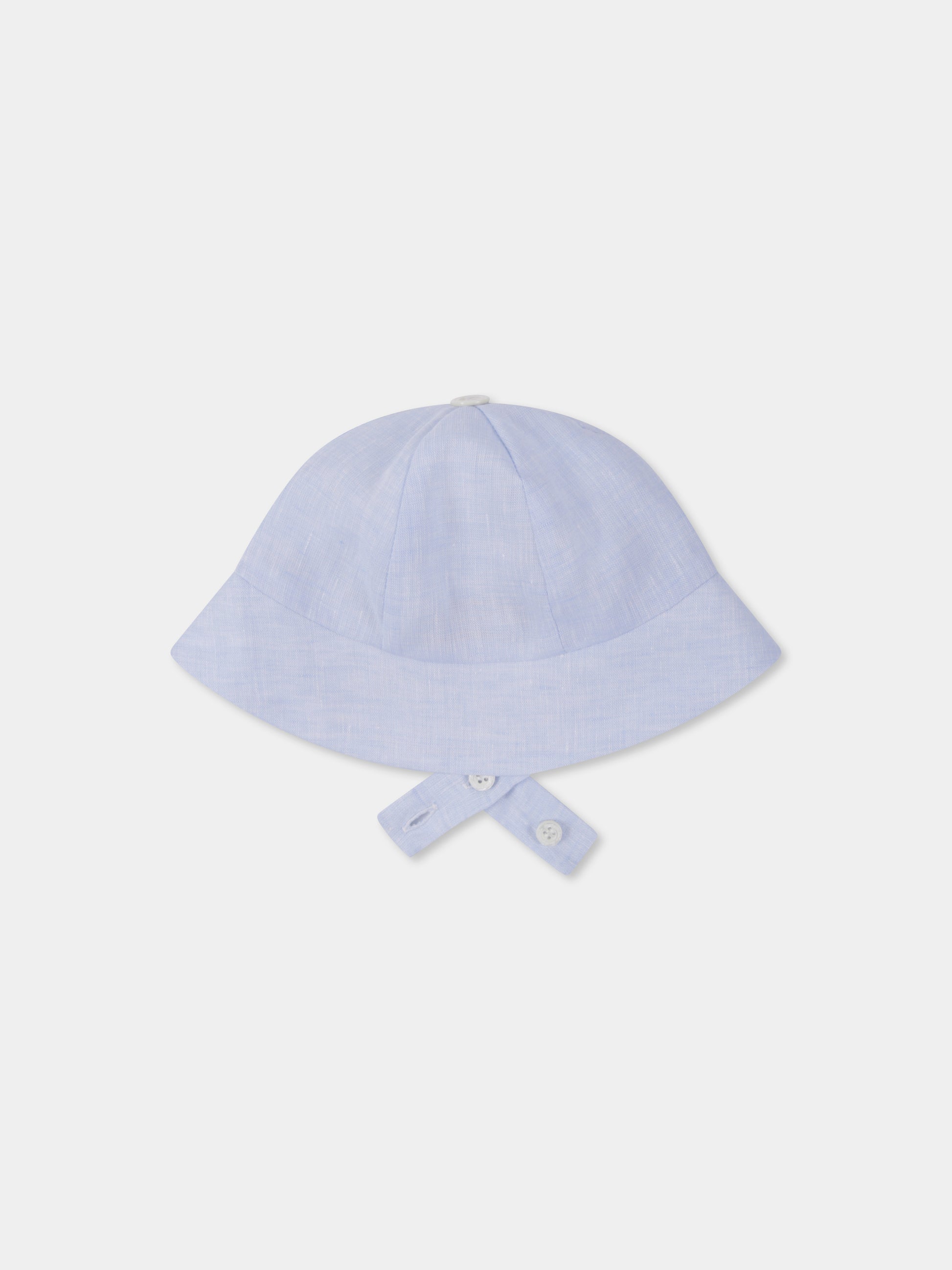 Cappello celeste per neonato,La Stupenderia,TBCP57D34