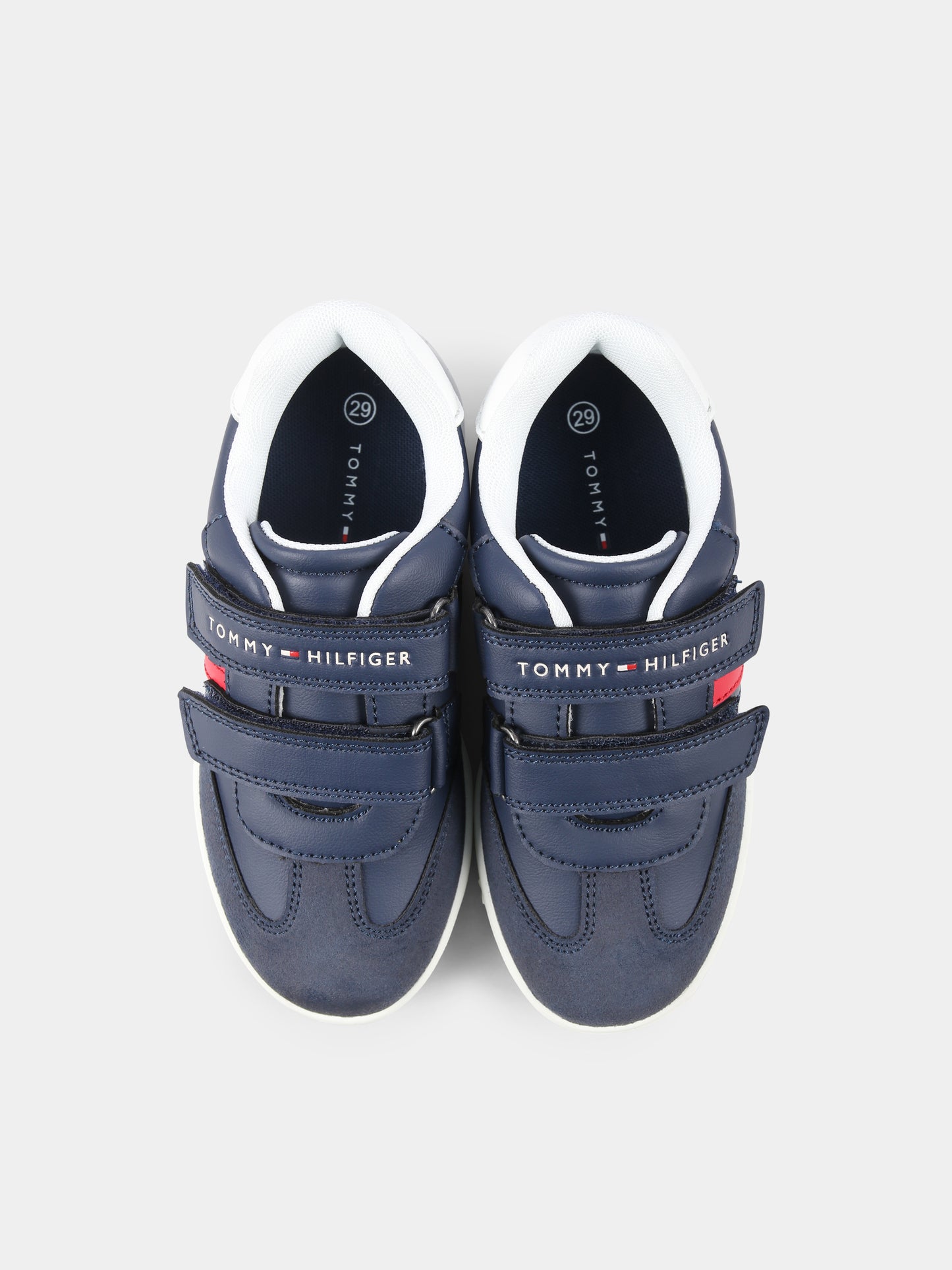 Sneakers blu per bambino,Tommy Hilfiger Junior,T1X9 33840 1269X007