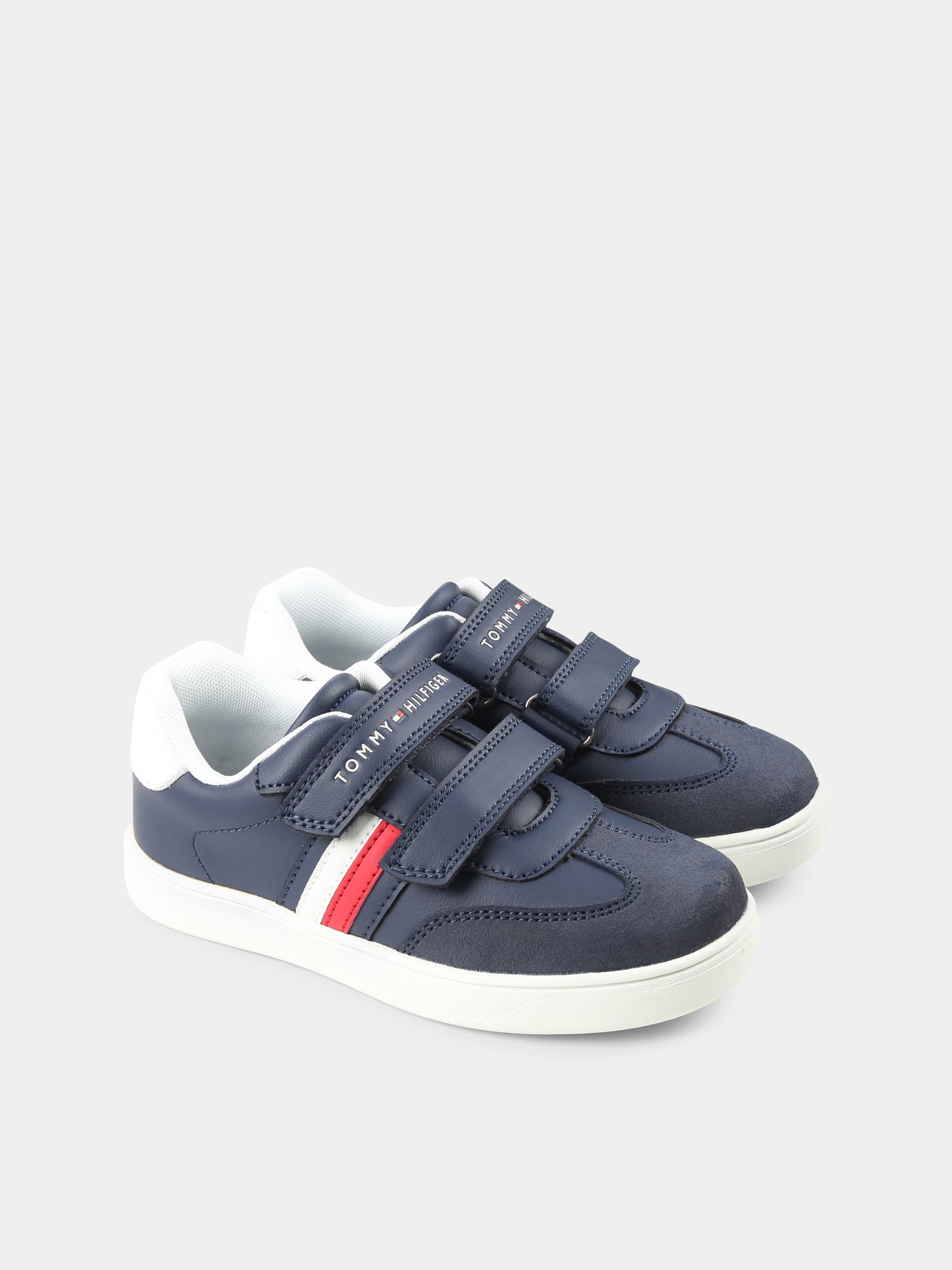 Sneakers blu per bambino,Tommy Hilfiger Junior,T1X9 33840 1269X007