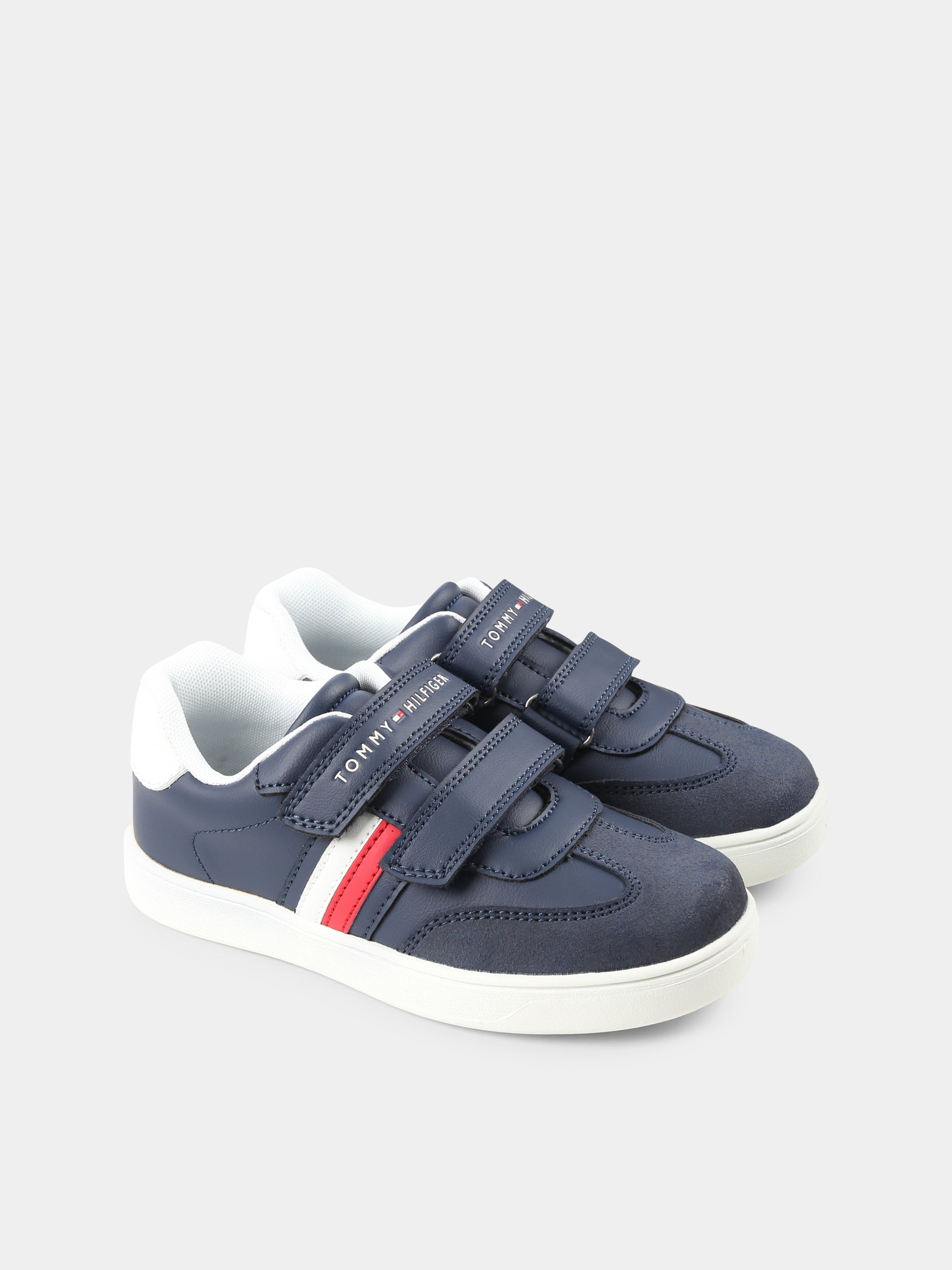 Sneakers blu per bambino,Tommy Hilfiger Junior,T1X9 33840 1269X007