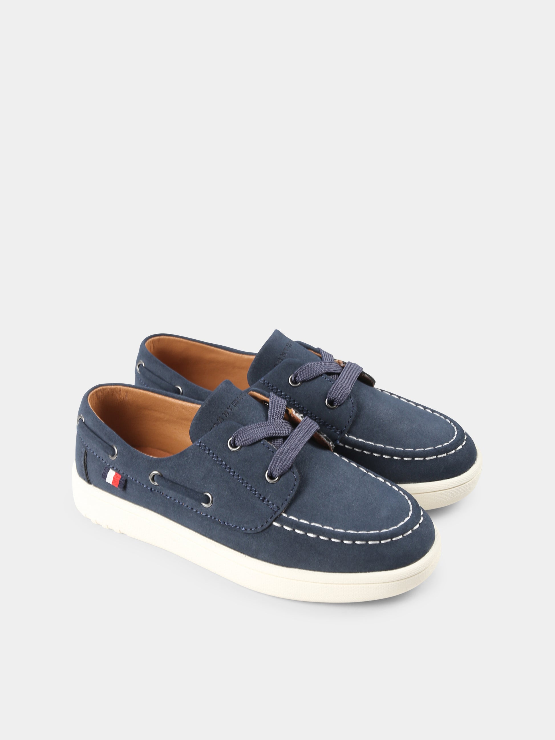 Stringate blu per bambino,Tommy Hilfiger Junior,T3B4 33853 0315800