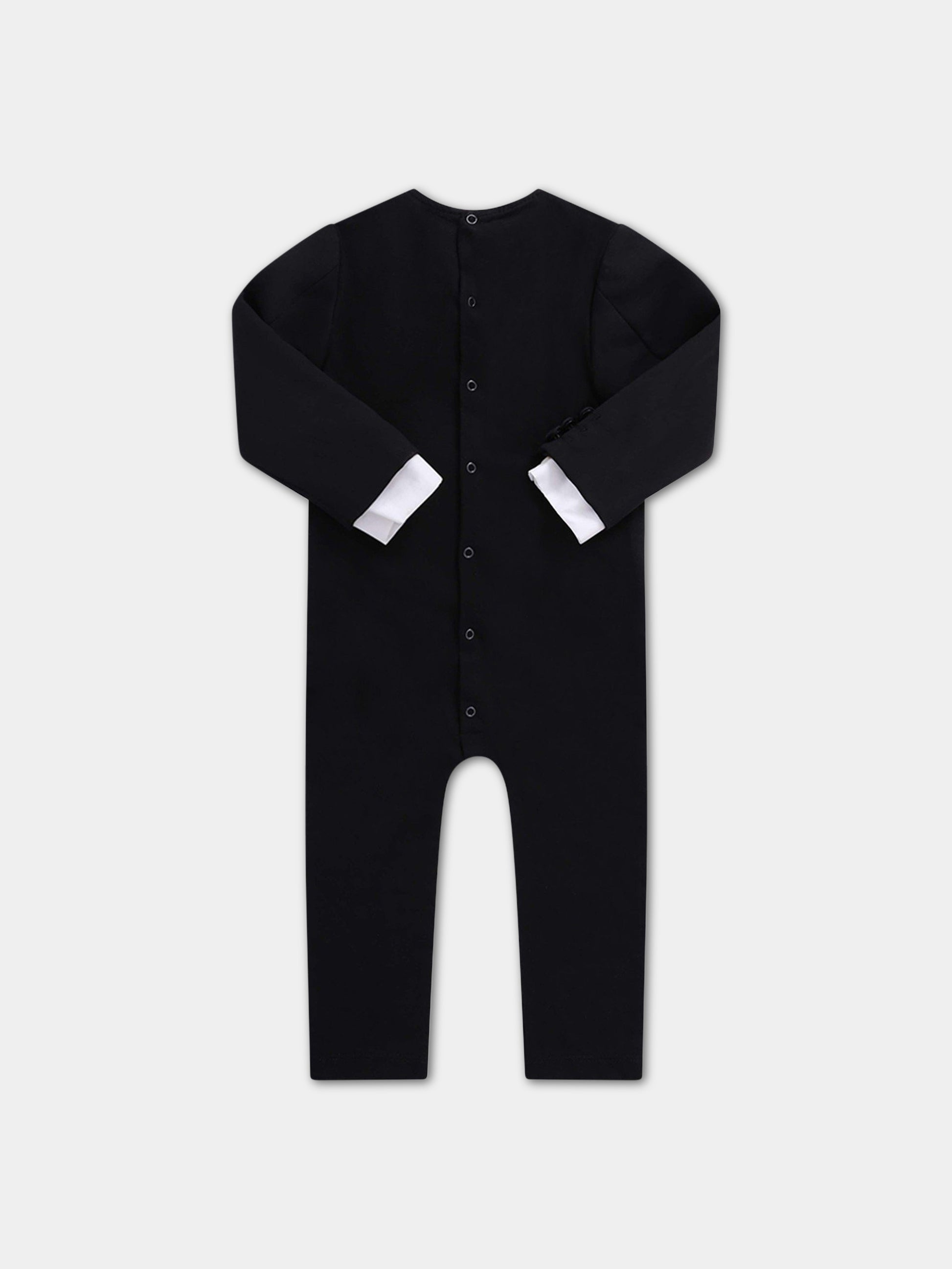 Smoking nero e bianco per neonati,Dsquared2,DQ02FP D000T DQ900