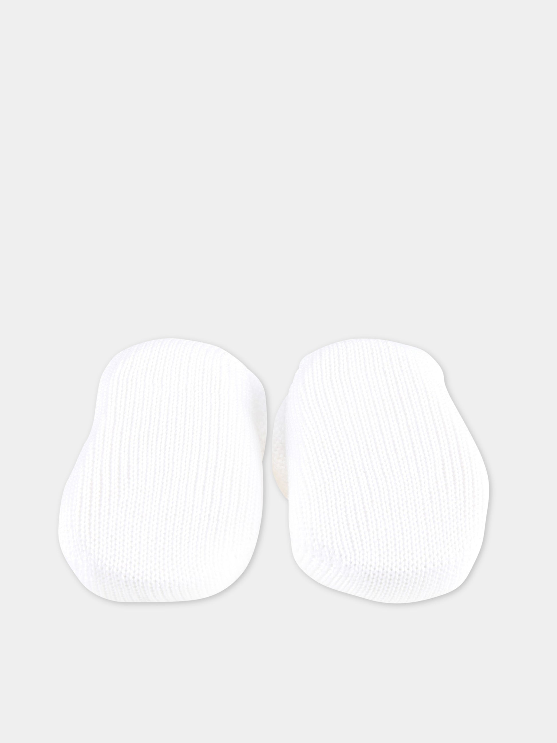 Babbucce bianche per neonati,Story Loris,8041 XO