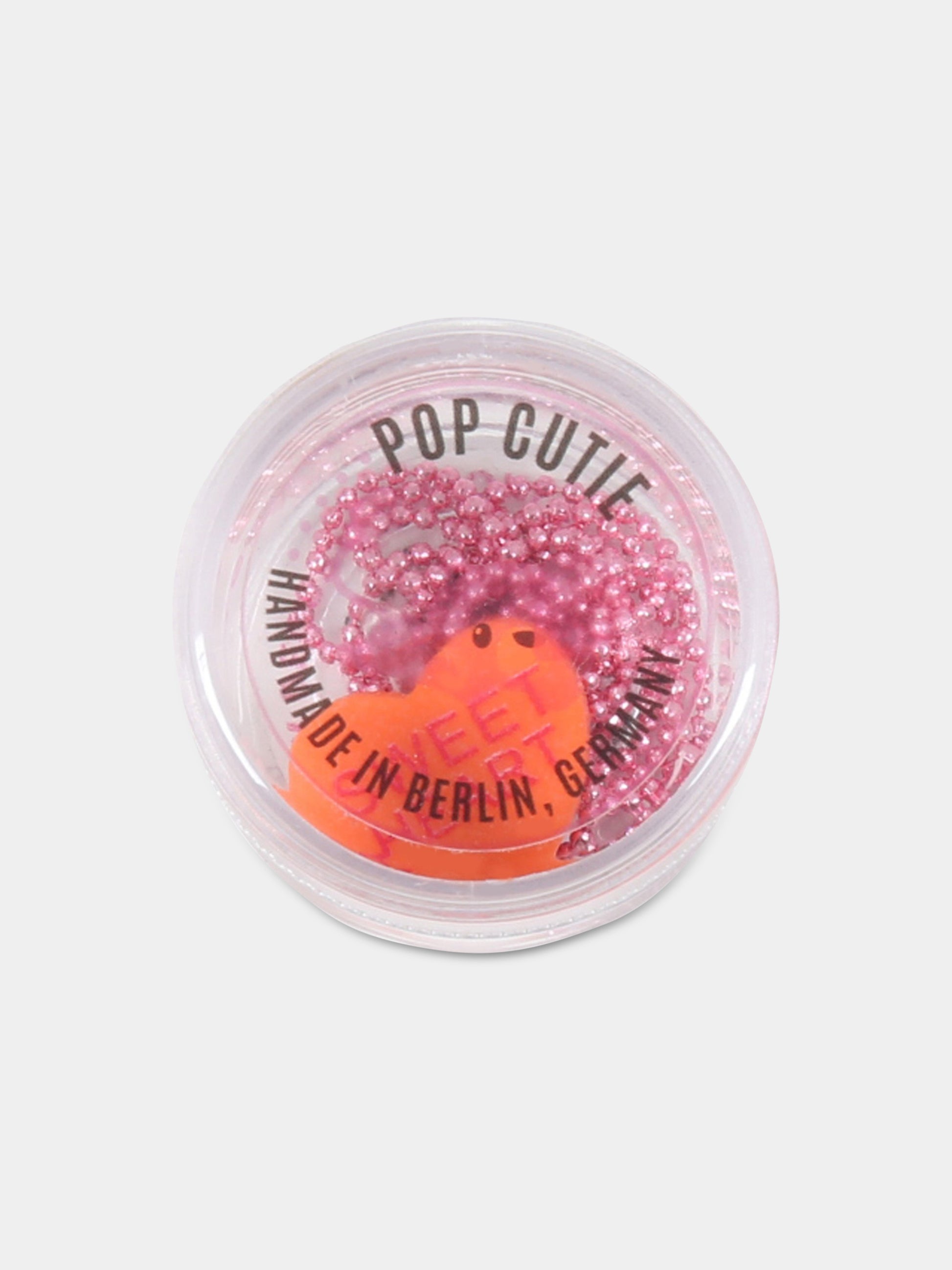 Collana rosa con cuore per bambina,Pop Cutie,SWEET HEAT ARANCIONE