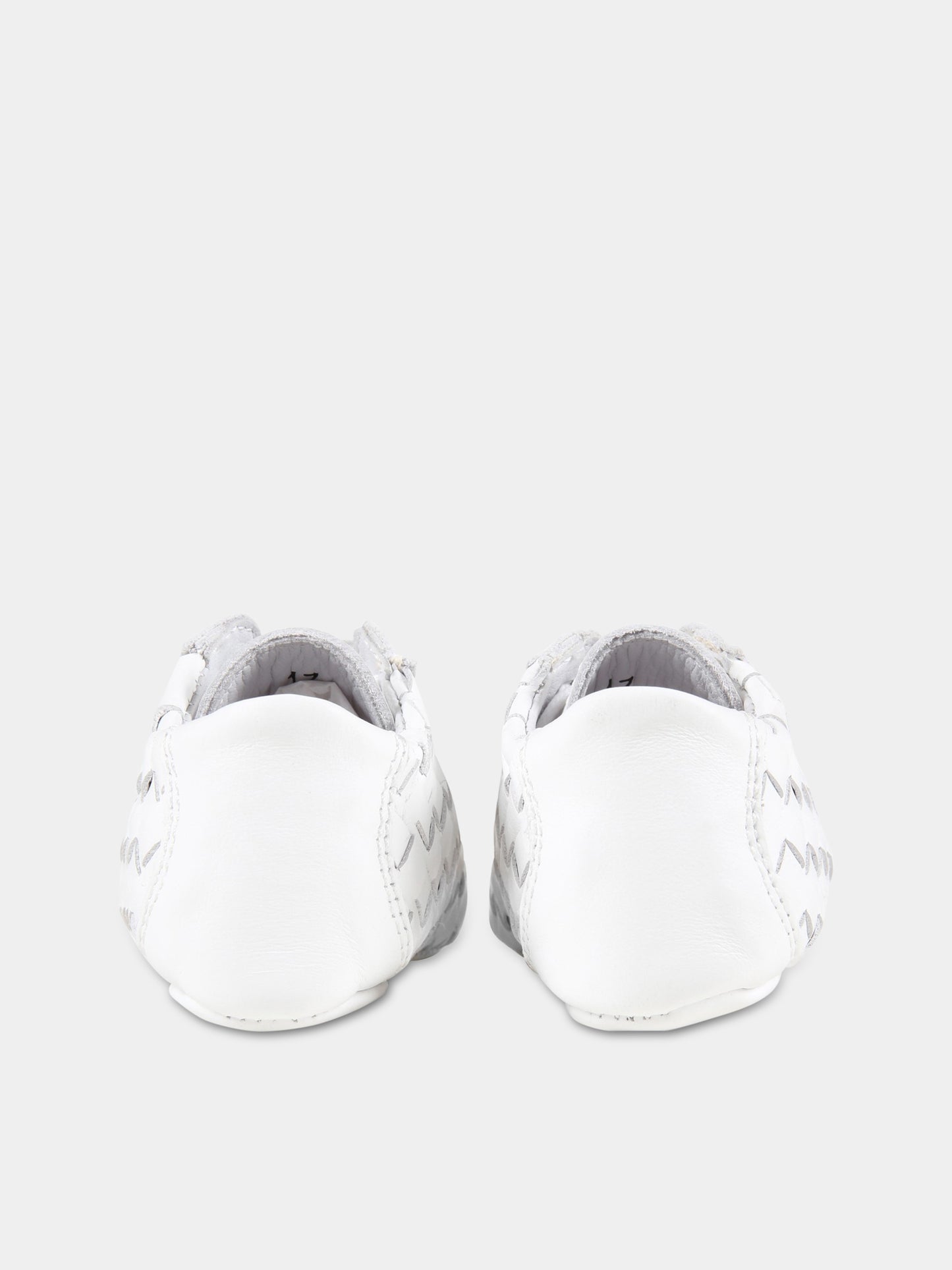 Scarpe bianche da culla per neonati,Gallucci Kids,C00038AM337100