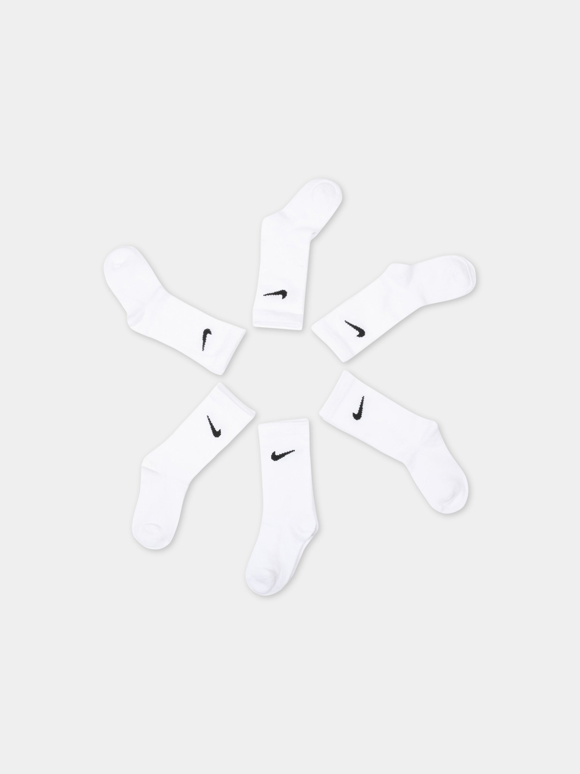 Set bianco per bambini con iconico swoosh,Nike,RN0030-001