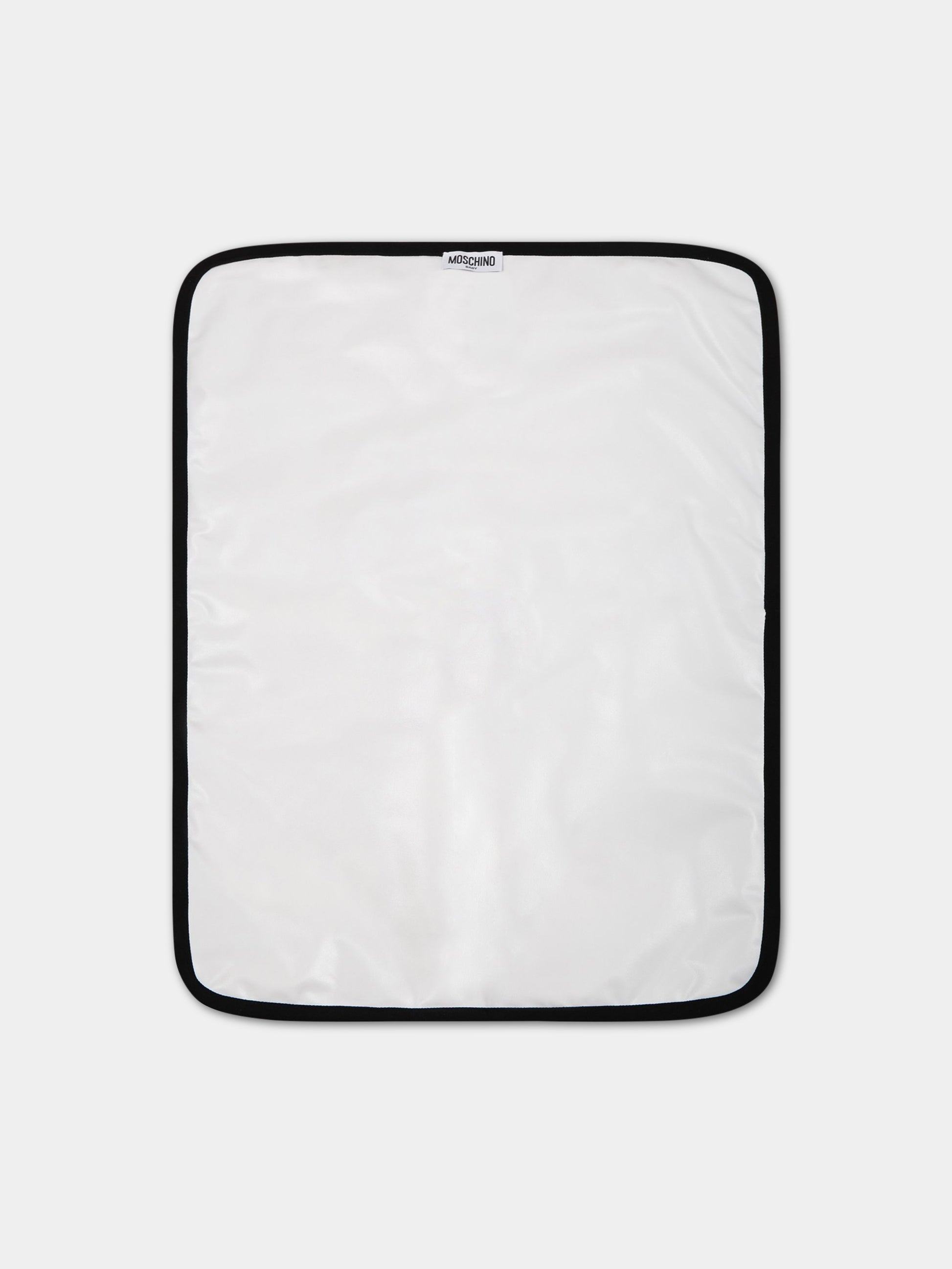 Borsa-mamma nera per neonati con Teddy Bear,Moschino Kids,MMX03O LDA32 60100