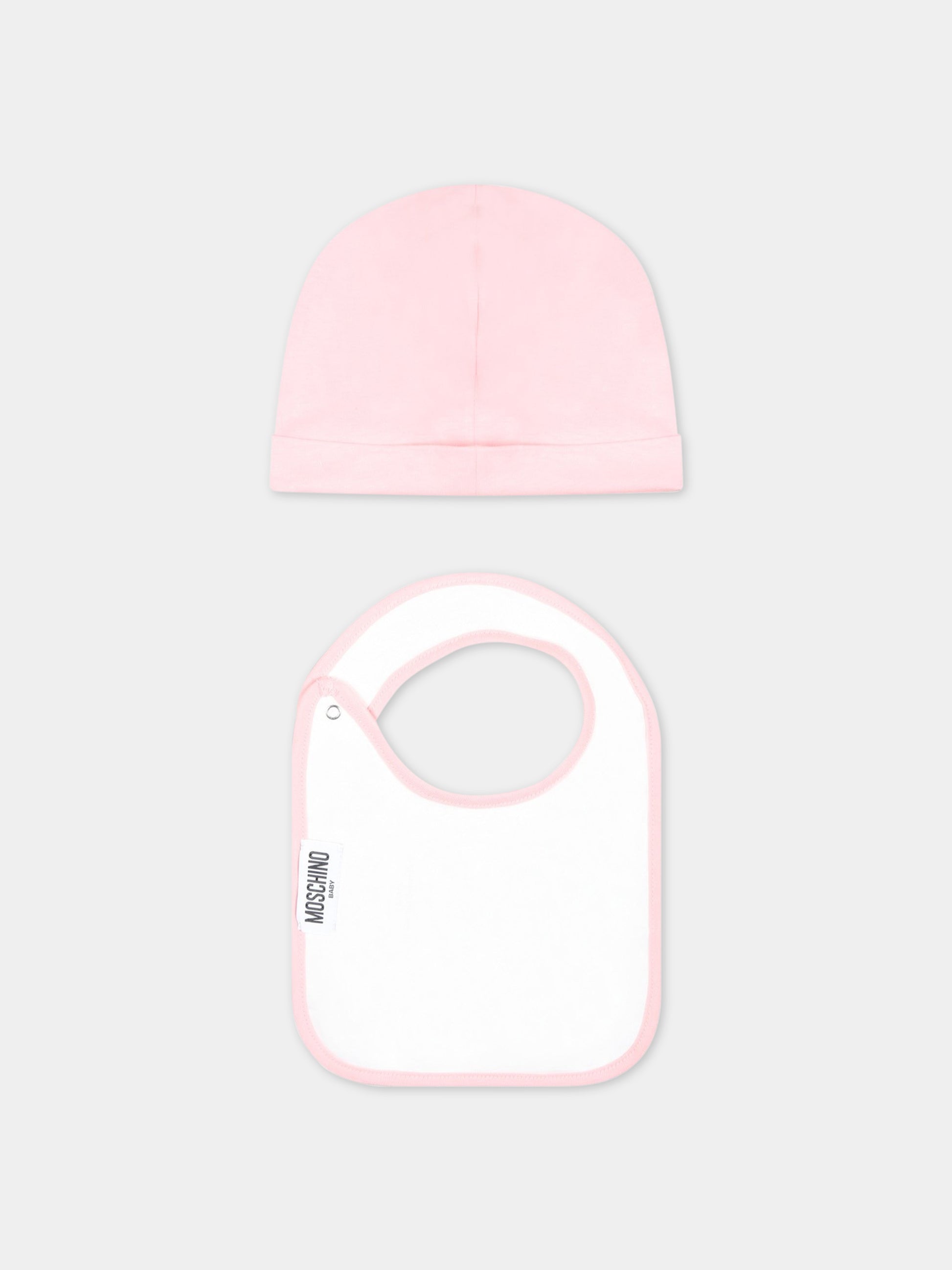 Set multicolor per neonata con Teddy Bear,Moschino Kids,MPY03E LAA03 50209