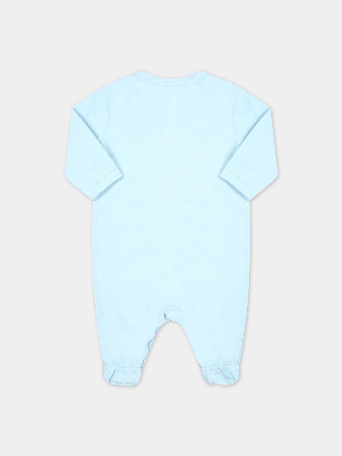 Set celeste per neonato con Teddy Bear,Moschino Kids,MUY04R LBA10 40304