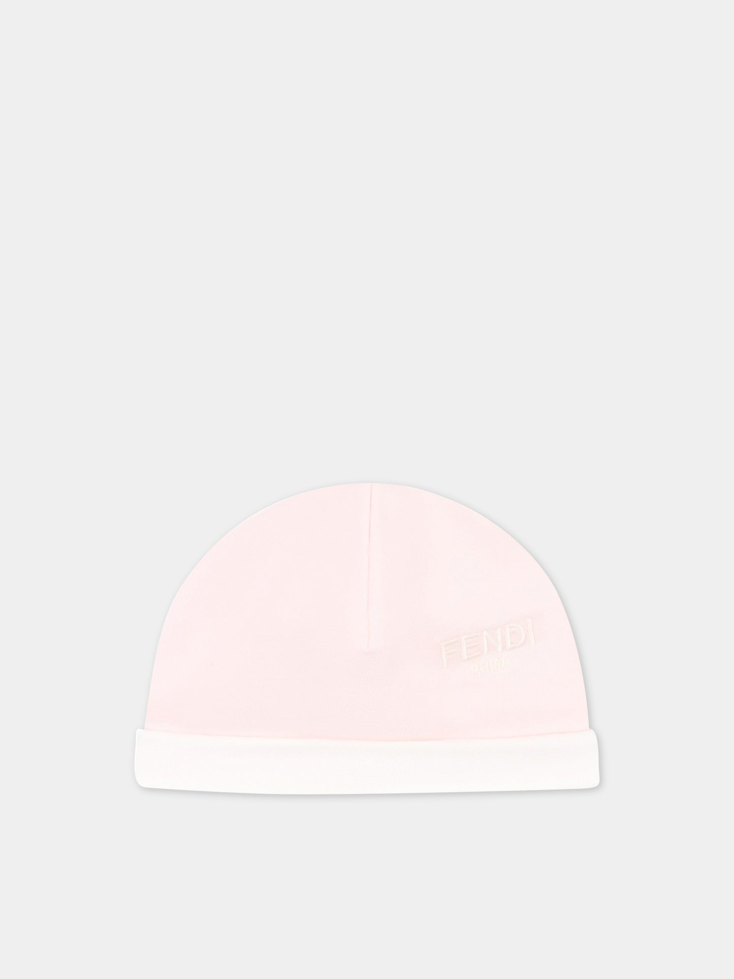 Set multicolor per neonata con logo bianco,Fendi Kids,BUK096 8RA F0C11